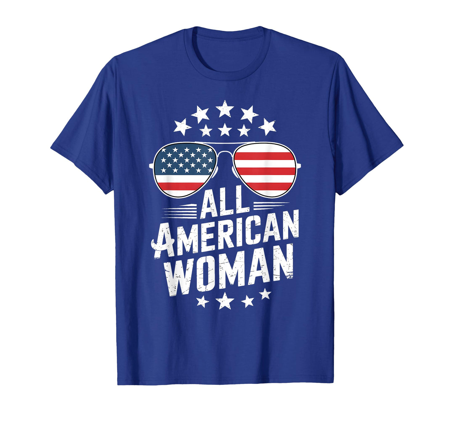 All American Woman 4th of July Women Fourth of July Women T-Shirt
