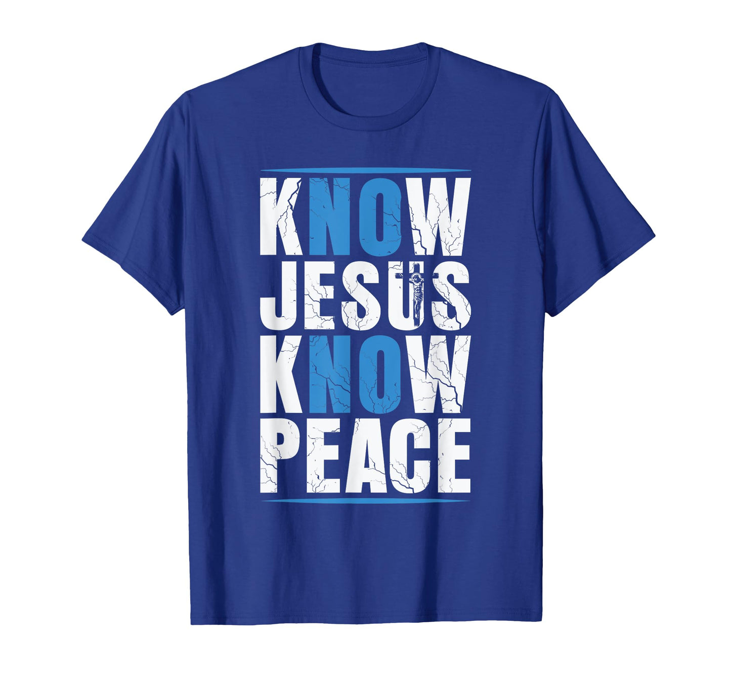 Know Jesus Know Peace Religion God Church Christian T-Shirt