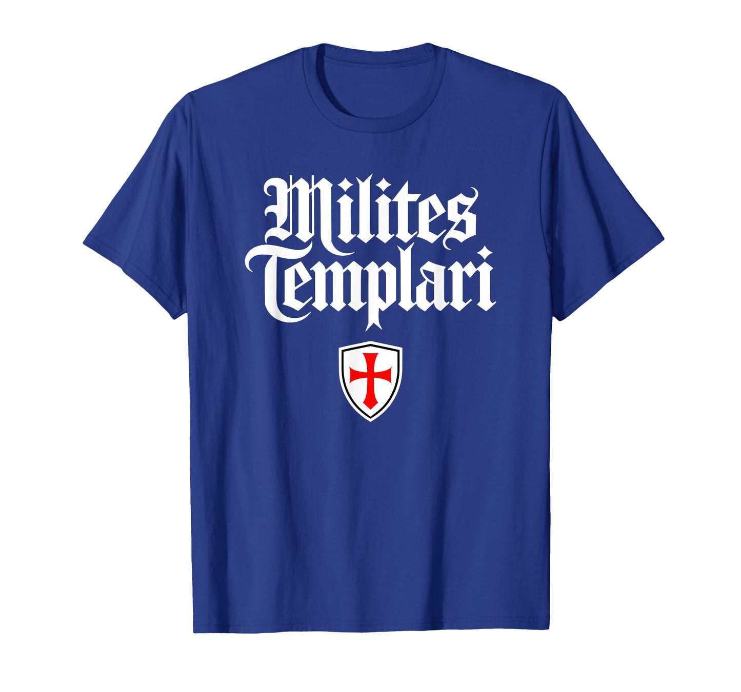 Knights Templar (Milites Templari in Latin) Shield T-Shirt
