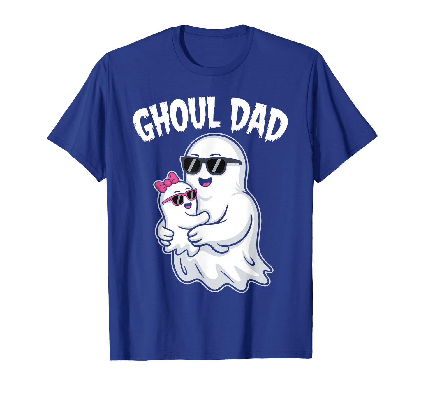 Ghoul Dad Shirt Men Daddy Spooky Halloween Ghost Costume T-Shirt