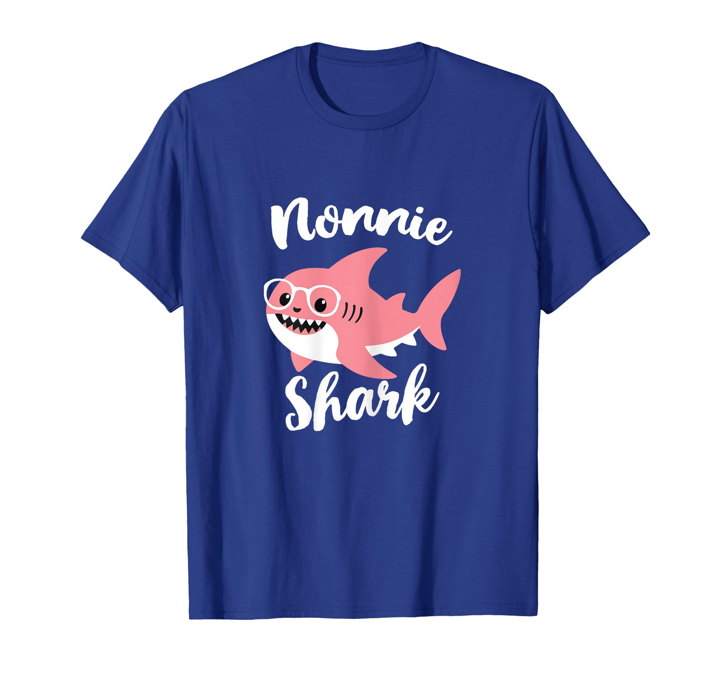 Nonnie Shark Mother's Day Grandma Funny T-Shirt
