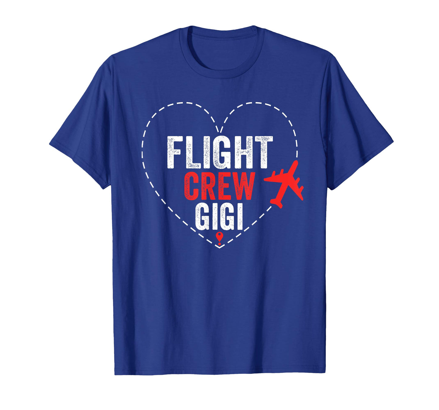 Flight Crew Gigi Airplane Family Vacation Airplane Mode On T-Shirt