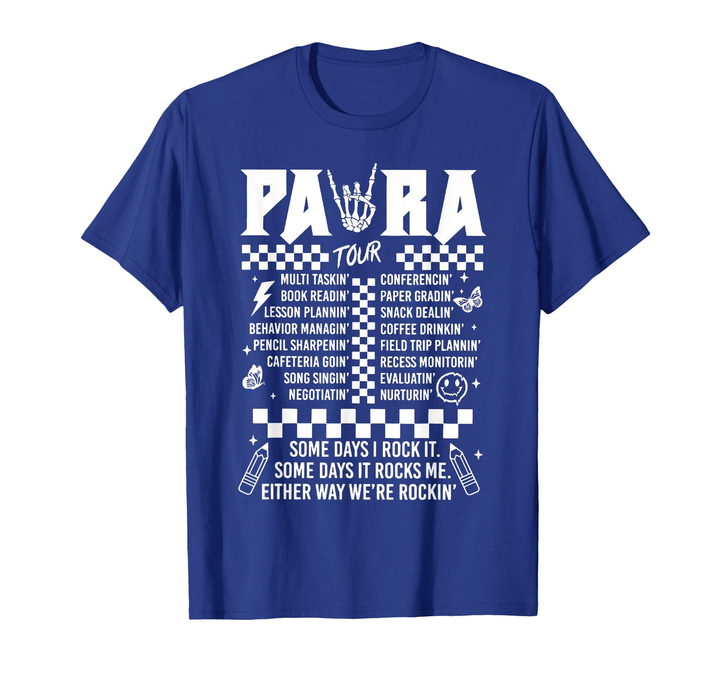 Para Tour Retro Groovy Gifts For Family T-Shirt
