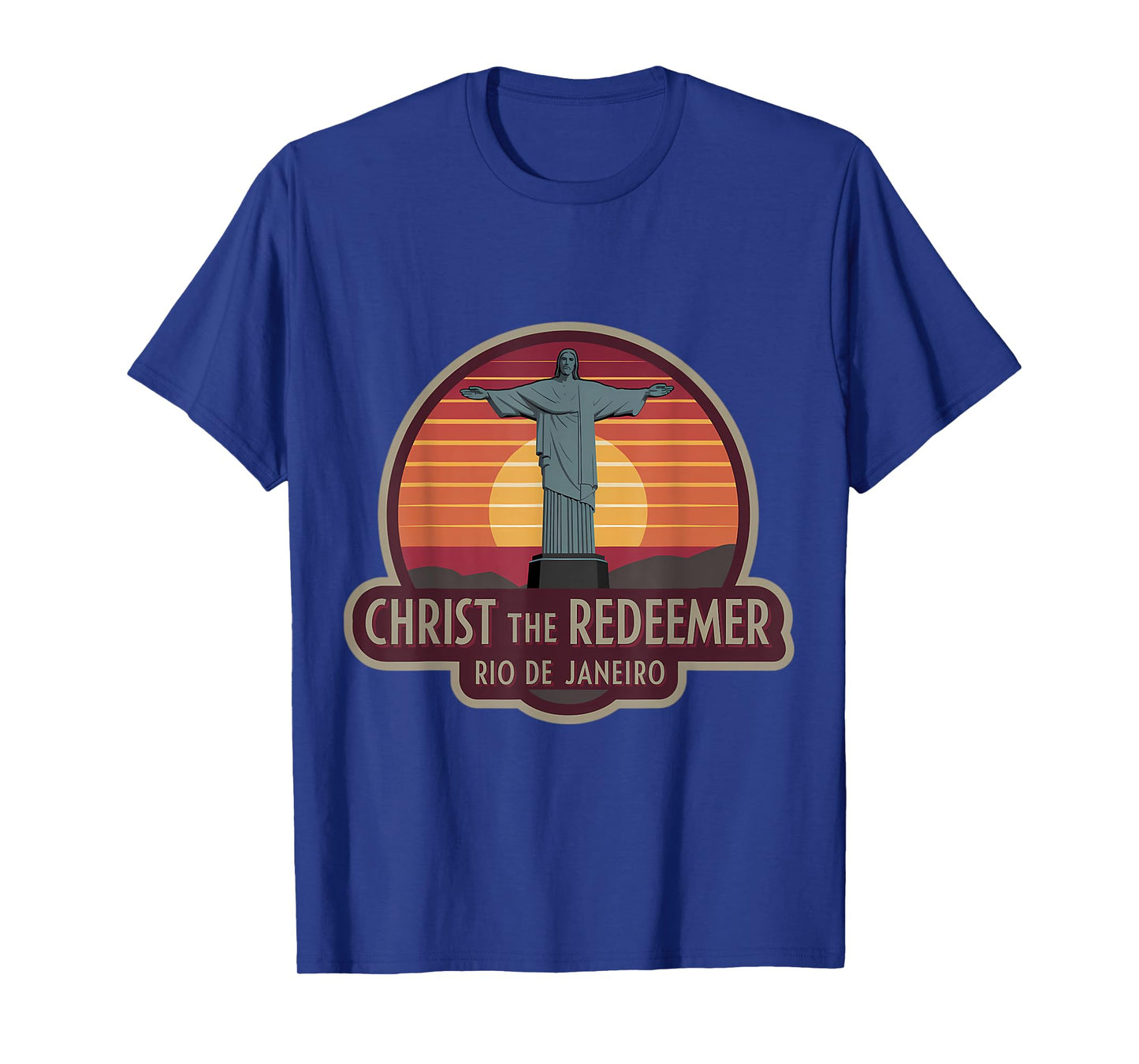 Christ the Redeemer Rio de Janeiro Brazil Souvenir City T-Shirt
