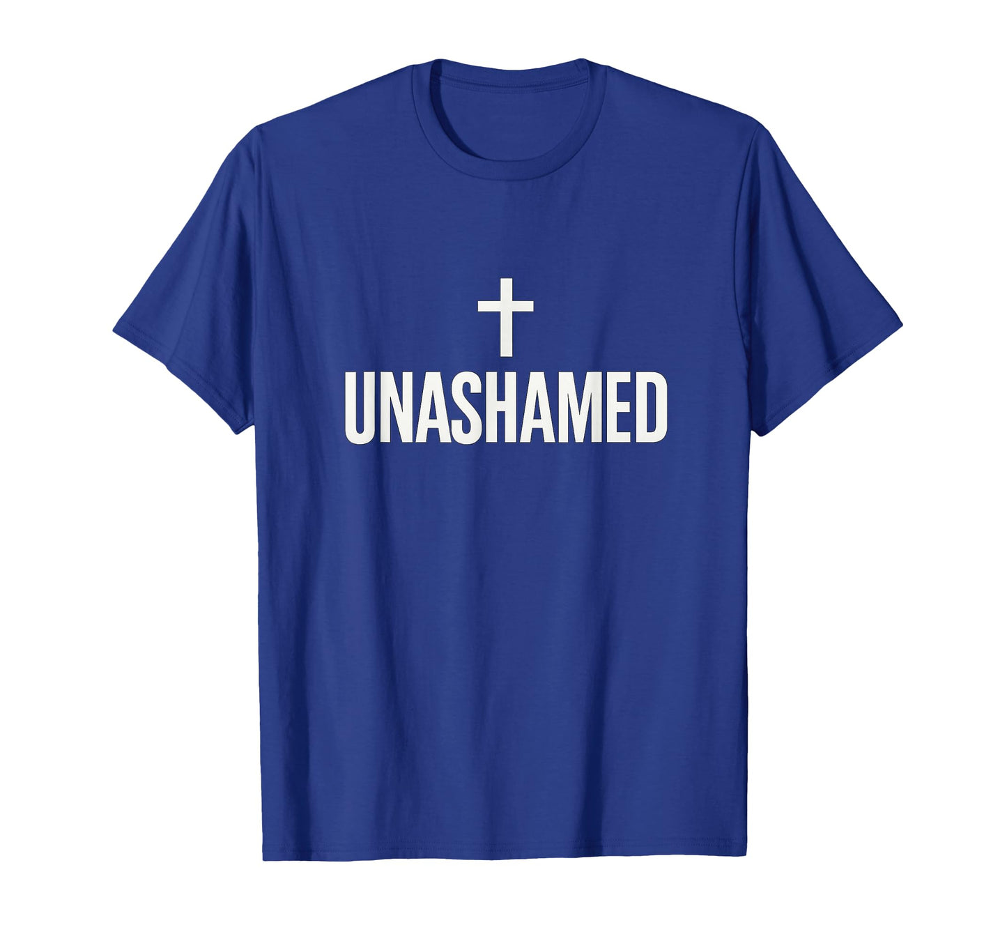 Unashamed Bold Cross Design - Christian T-Shirt