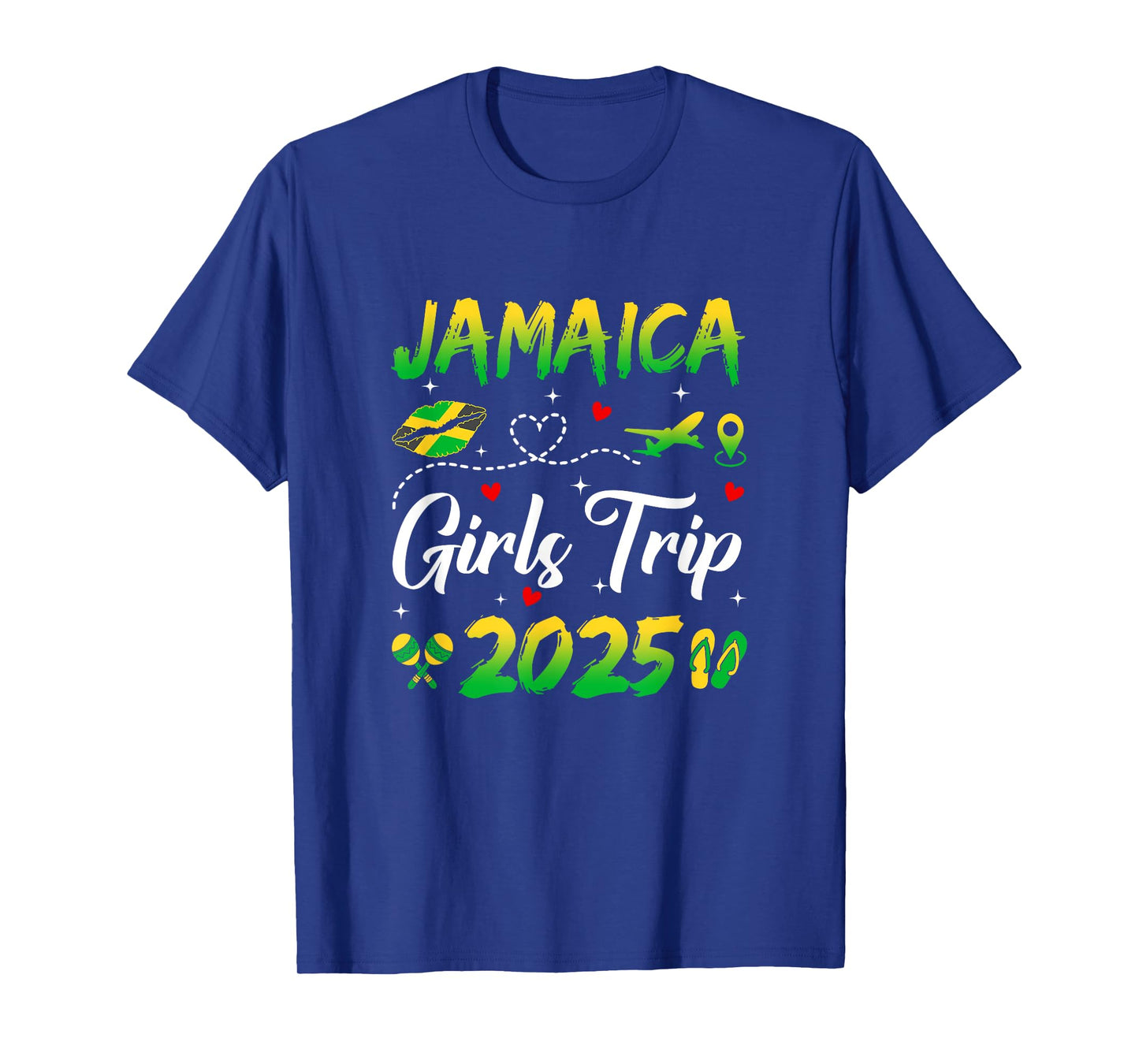 Jamaica Girls Trip 2025 Summer Vacation Weekend Matching T-Shirt