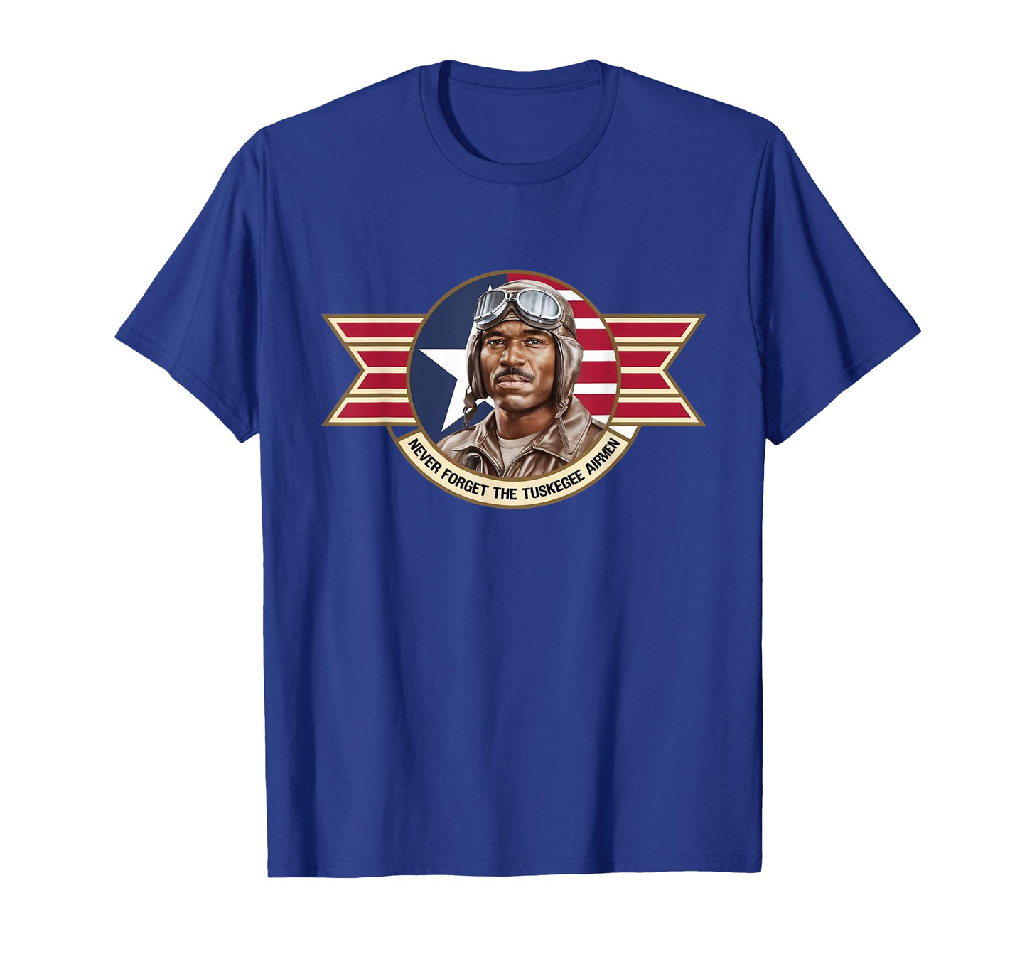 Retro Black Airmen Black History World War 2 Tuskegee Pilots T-Shirt