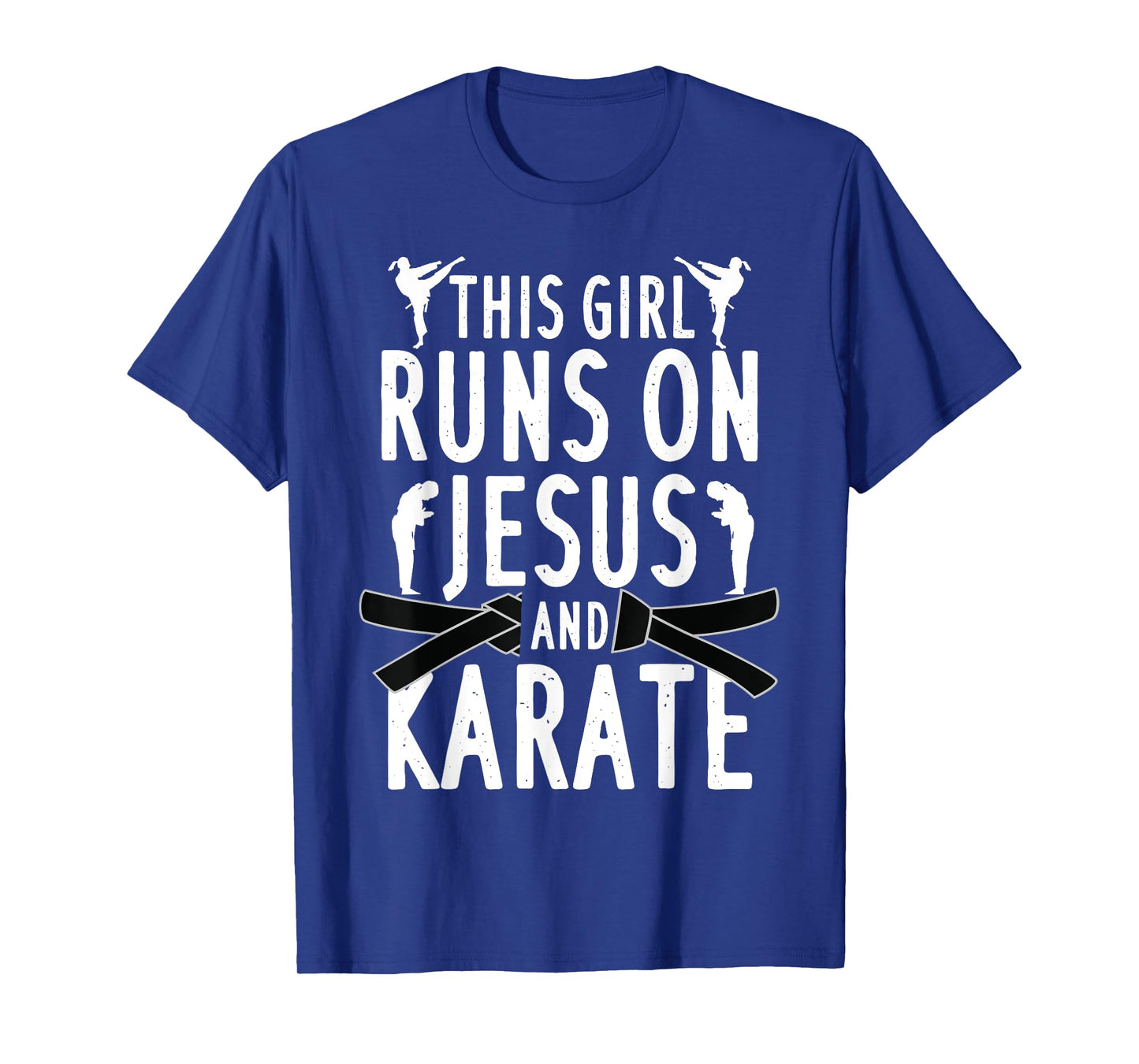 Funny Karate Design For Women Girls Karate Martial Art Lover T-Shirt