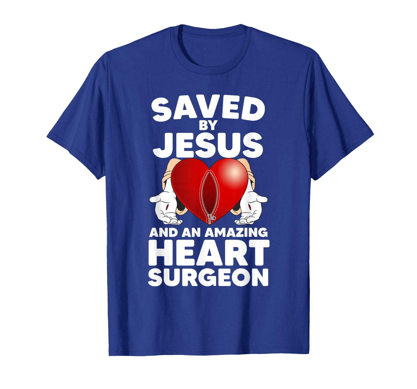 Funny Open Heart Surgery Design For Men Women Heart Patients T-Shirt