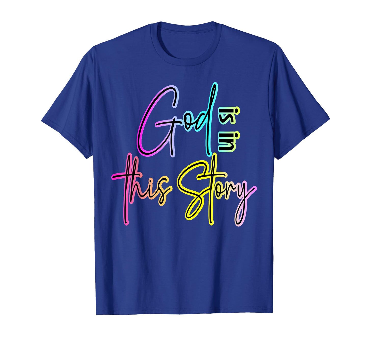 God is in This Story Worship Leader Gifts and Faith T-Shirt