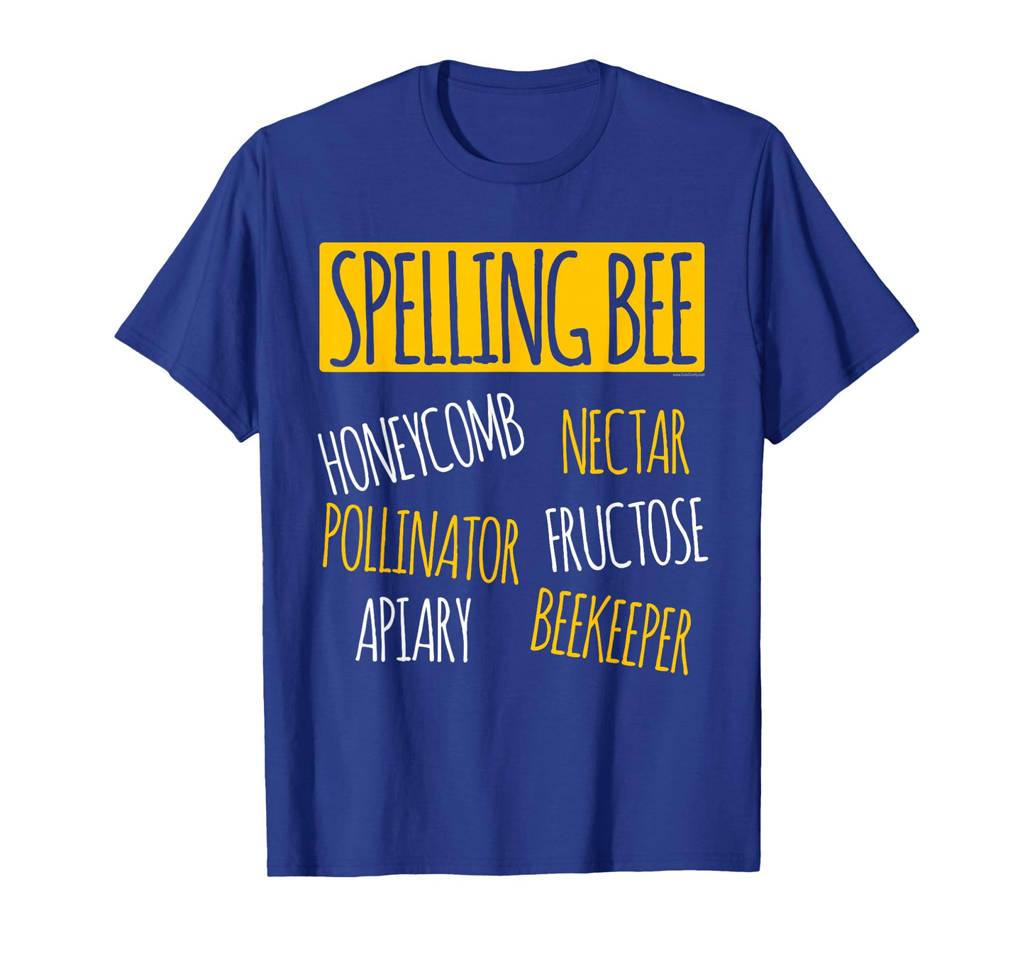Spelling Bee Funny Halloween Pun Costume Beekeeper Teacher T-Shirt