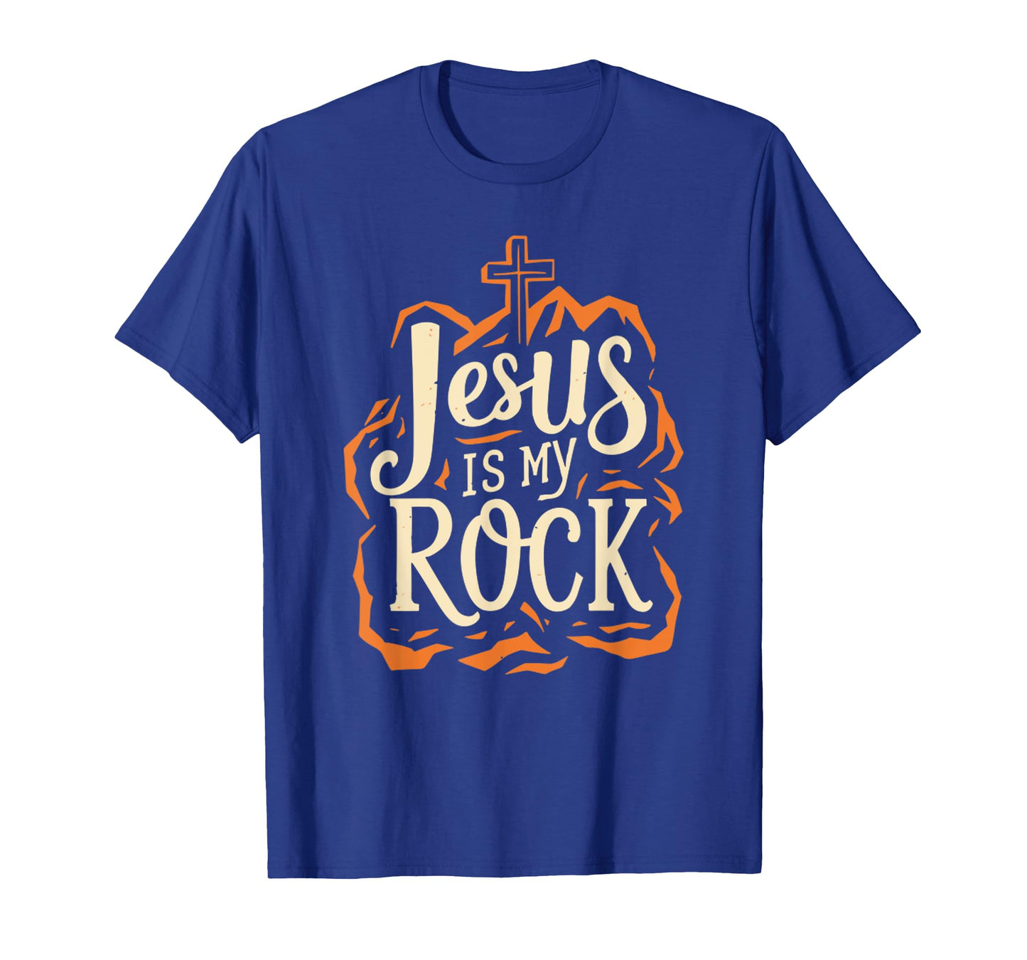 Jesus Is My Rock Jesus Quote Bible Christian T-Shirt