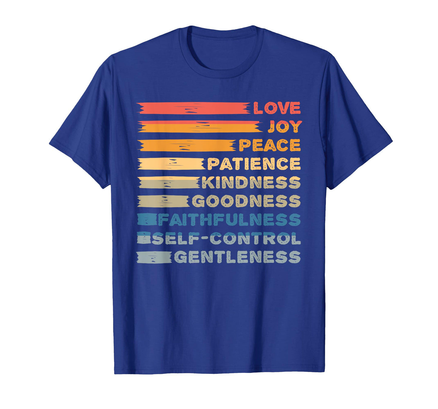 Fruit of The Spirit - Christian Bible Verse - Love Joy Peace T-Shirt