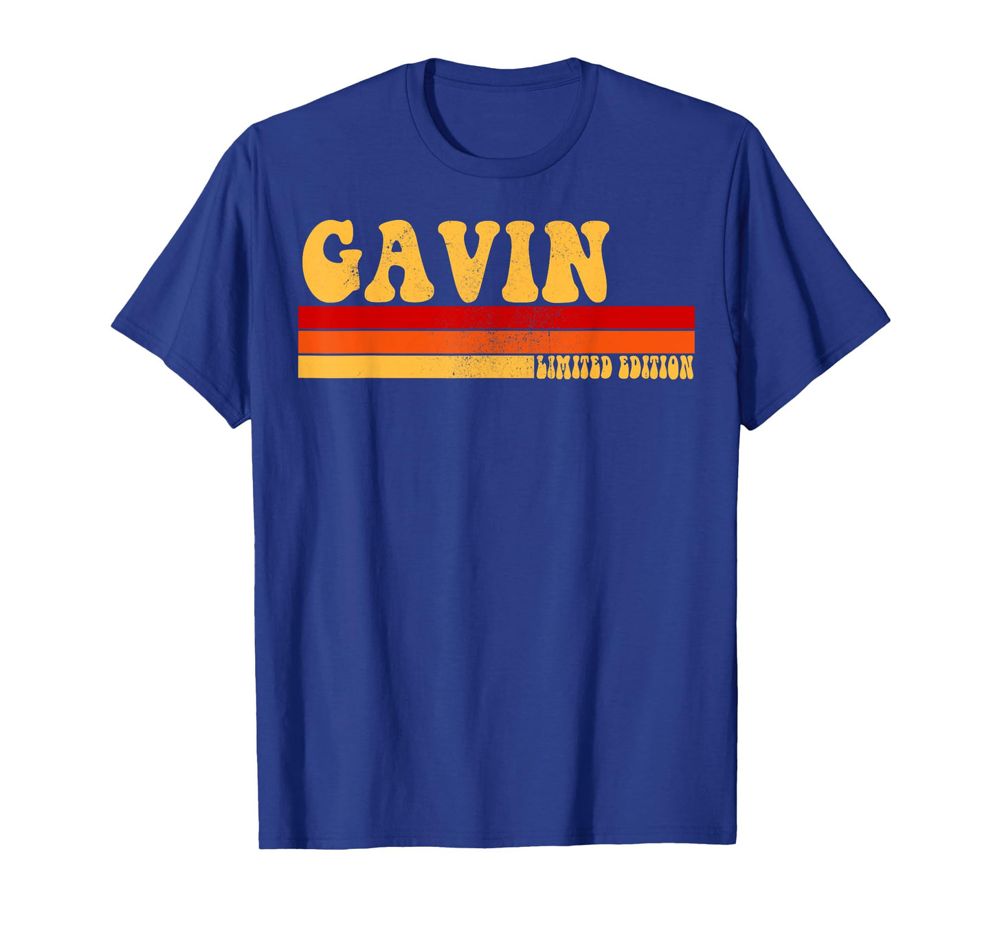 GAVIN Name Personalized Idea Men Retro Vintage GAVIN T-Shirt