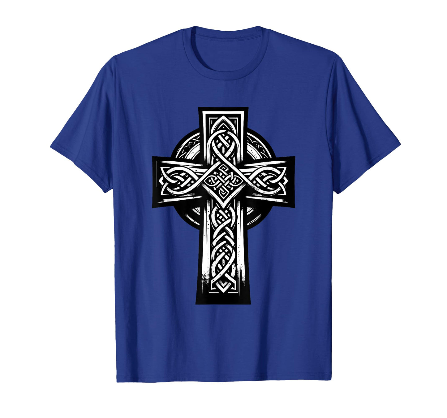 Irish Cross St Patrick's Day Celtic Knots Christian T-Shirt