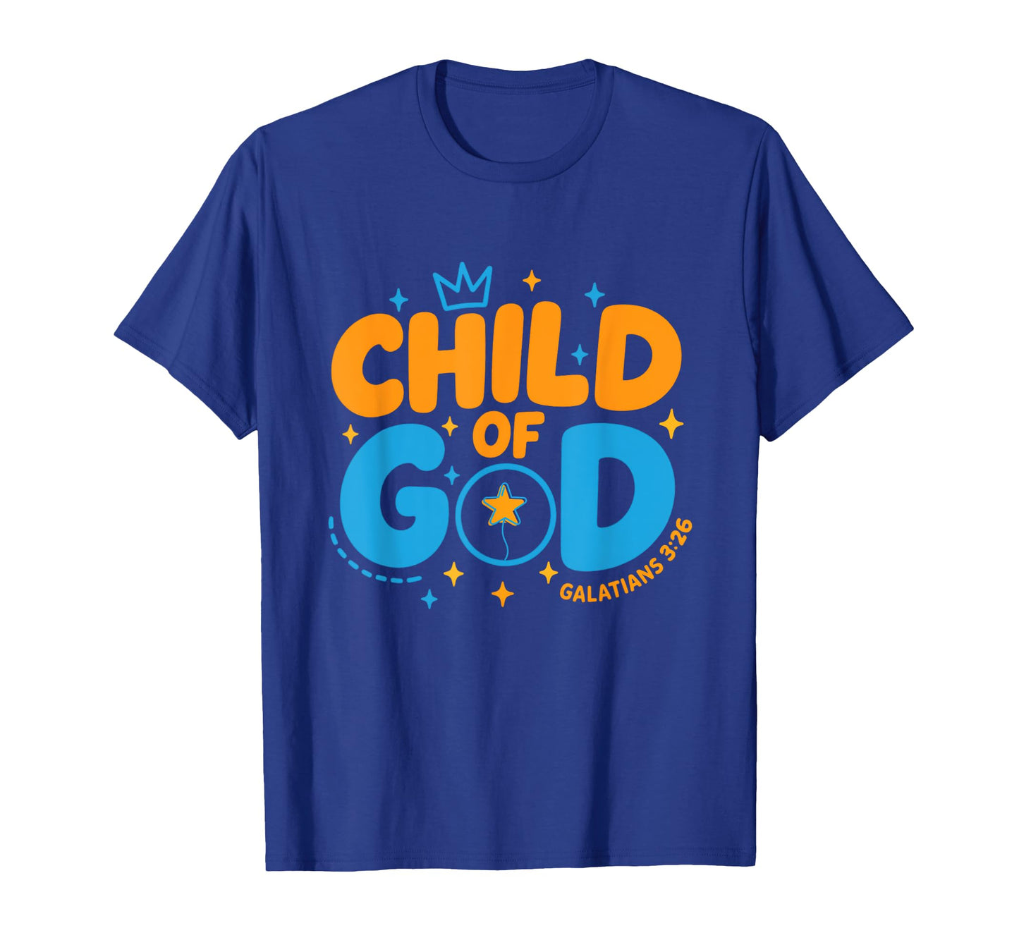 God's Child Inspirational Faith Verse Galatians 3:26 Kid Tee T-Shirt