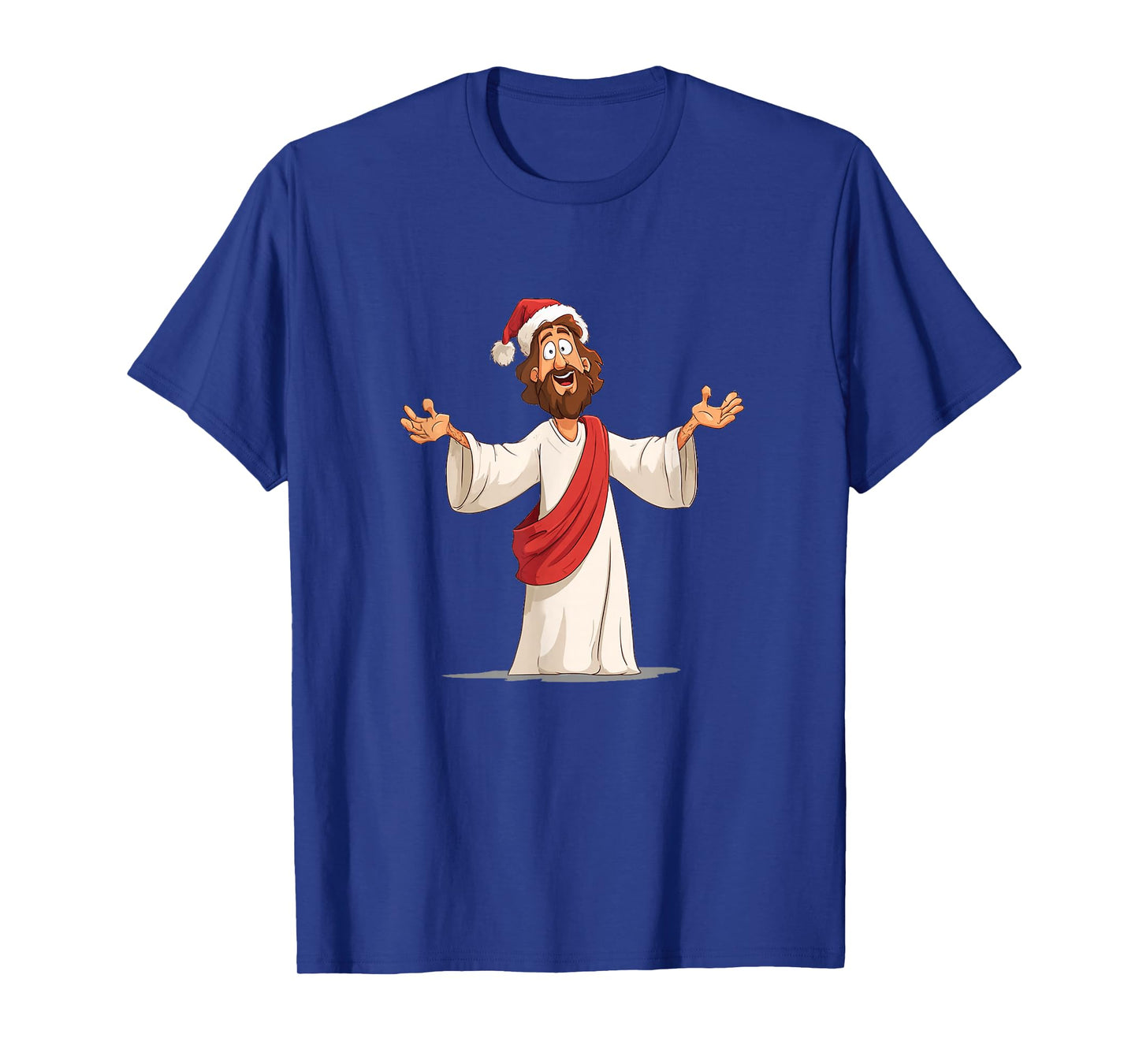 Awesome Jesus Christ with Xmas Hat for Believer T-Shirt