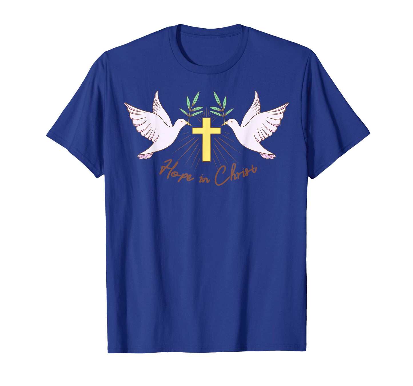 Hope in Christ - Christian Bible Verse Faith T-Shirt