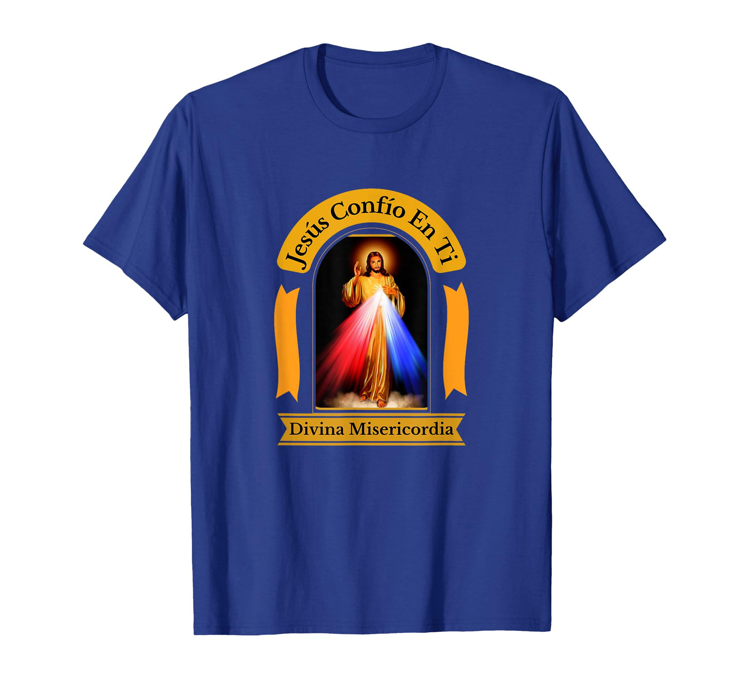 Jesús Confío En Ti Divine Mercy Spanish Catholic T-Shirt