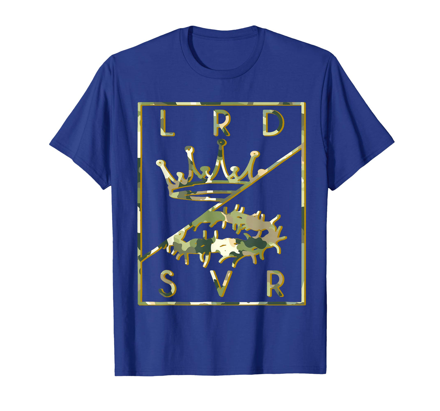 Camo Jesus Christian King Crown Lord & Savior 2 T-Shirt