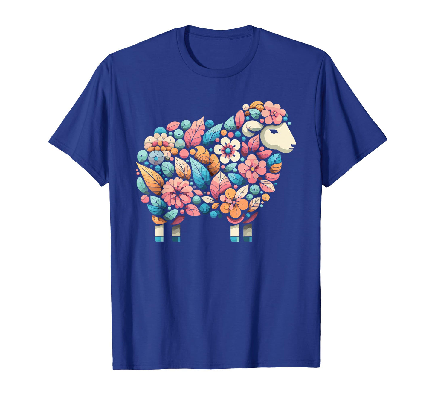 Farmer Floral Sheep T-Shirt