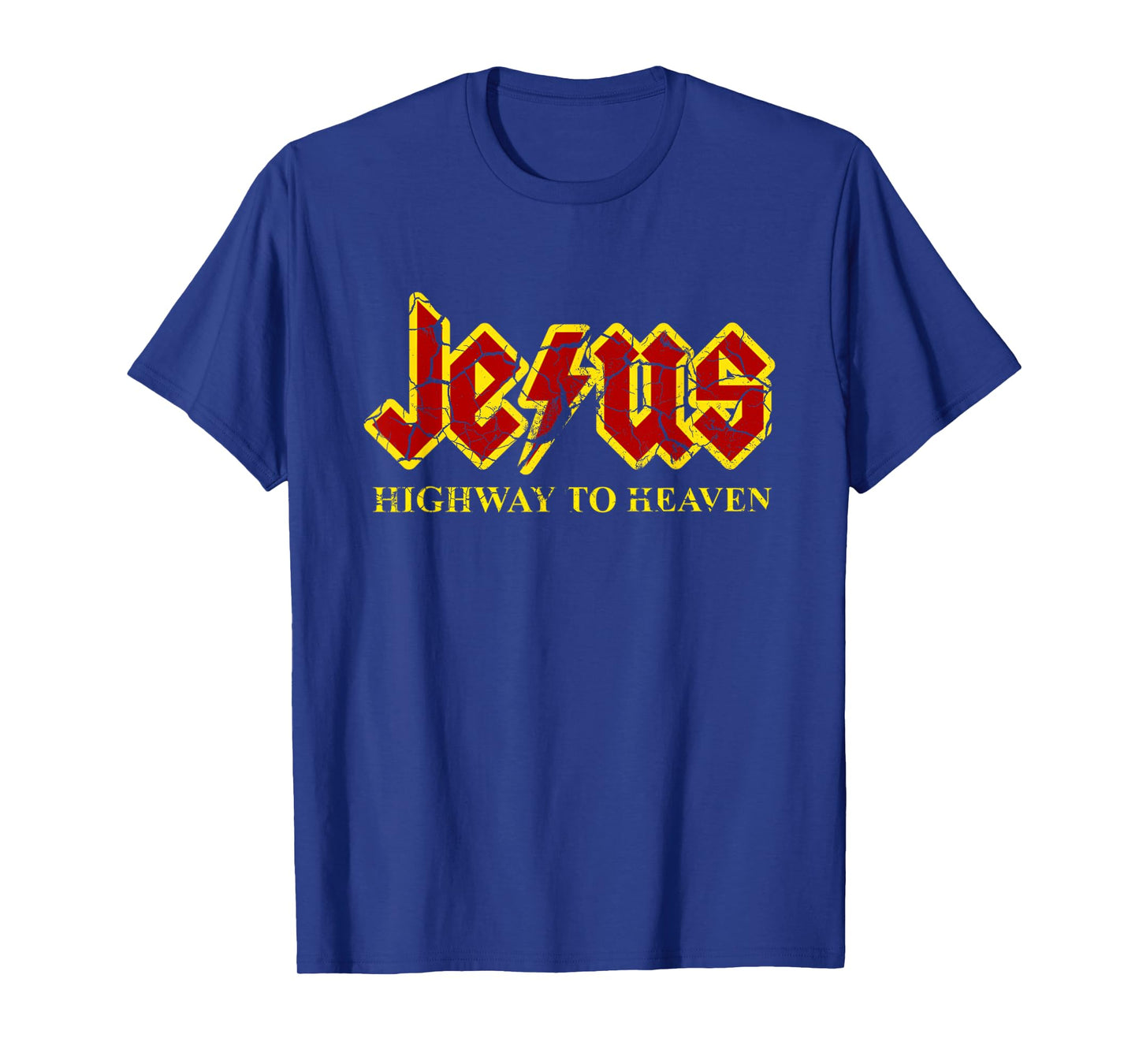 Jesus Highway To Heaven Funny Christian T-Shirt