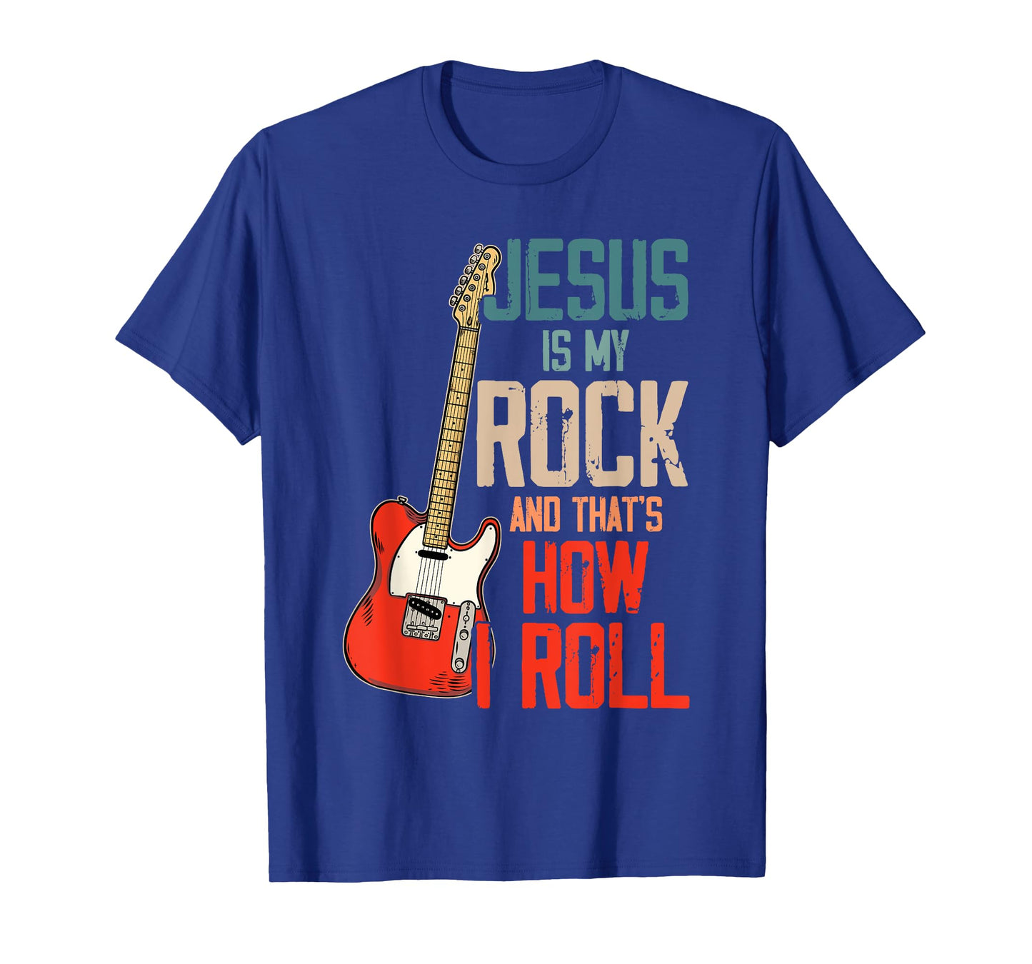 Jesus Is My Rock And That Is How I Roll Christian T-Shirt