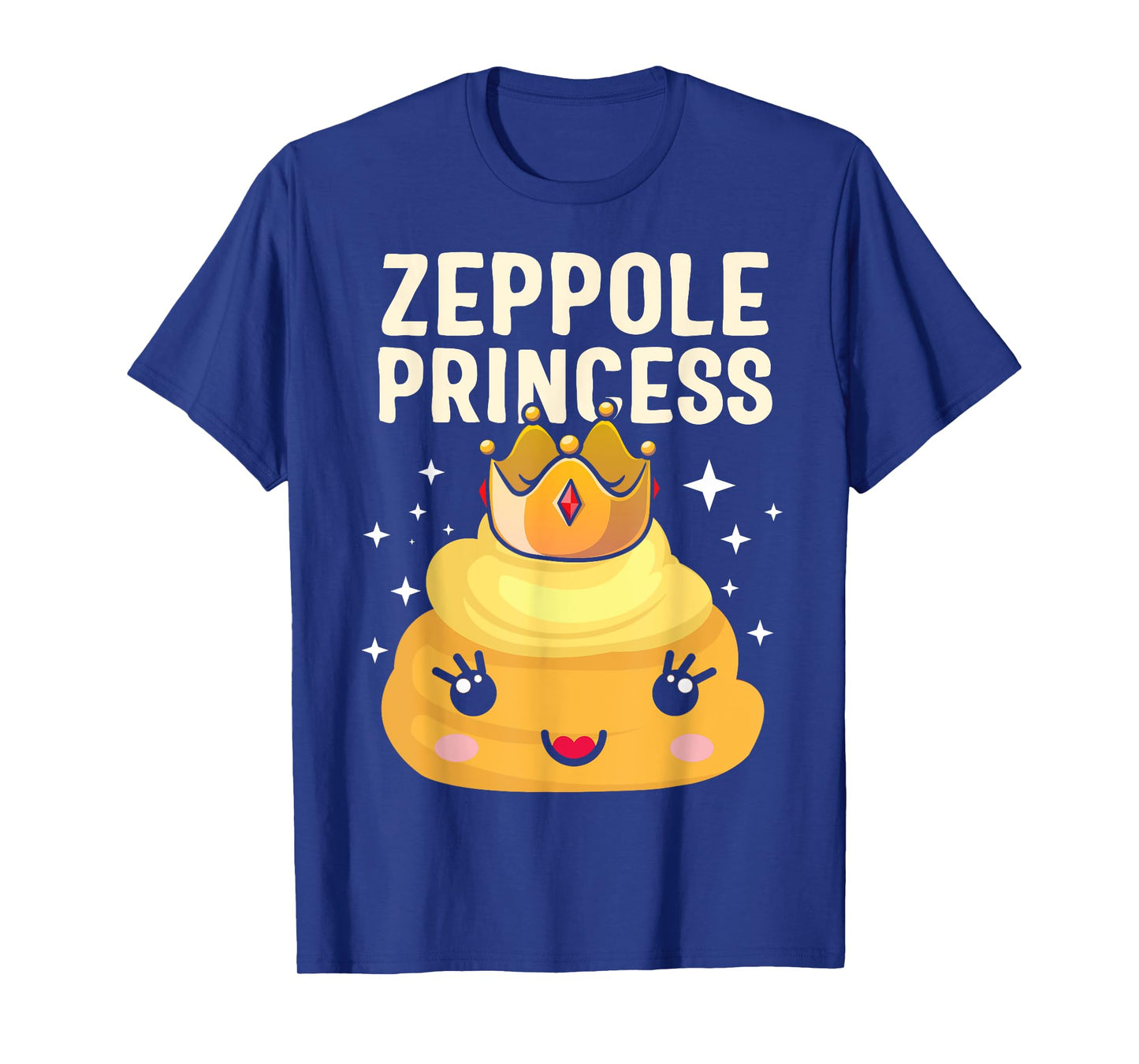 Saint Joseph's Day Zeppole Princess Cute Italian Pastry Marc T-Shirt