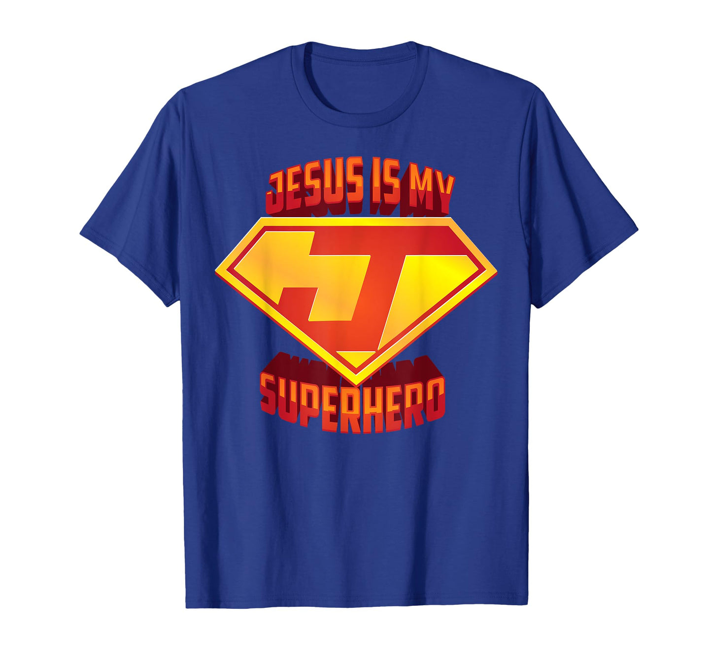 Cute Jesus Is My Superhero Birthday Present For You T-Shirt