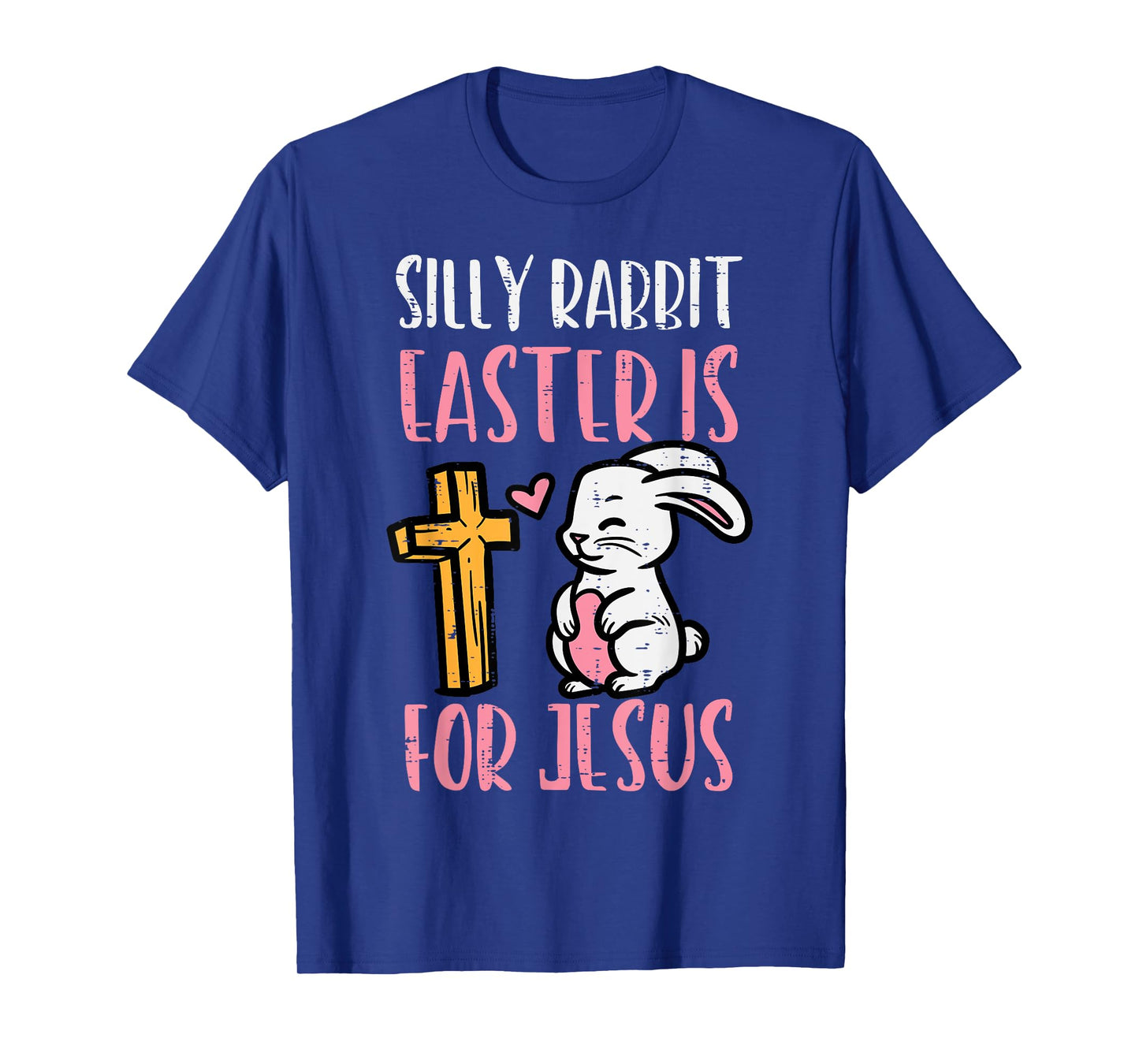 Silly Rabbit Easter Is For Jesus Religious Christian Toddler T-Shirt
