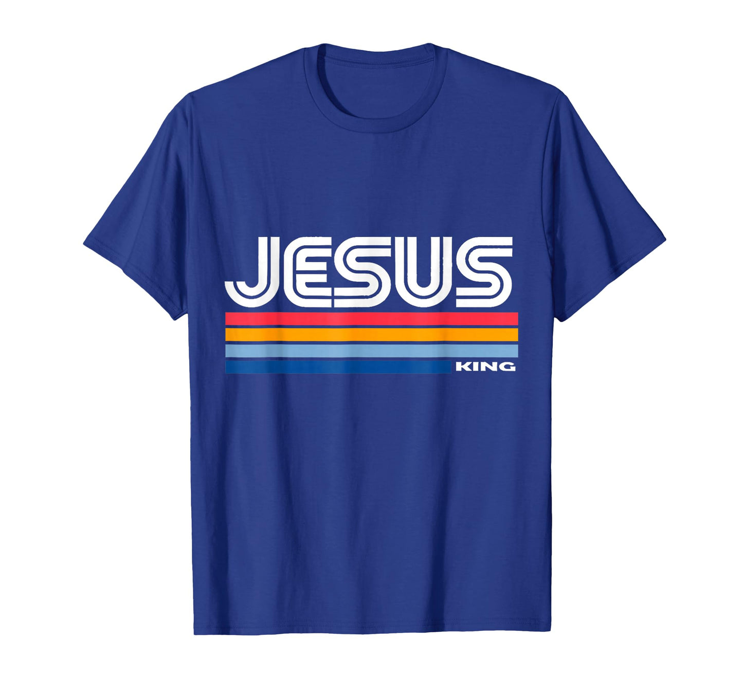 Jesus King Retro Vintage Design T-Shirt