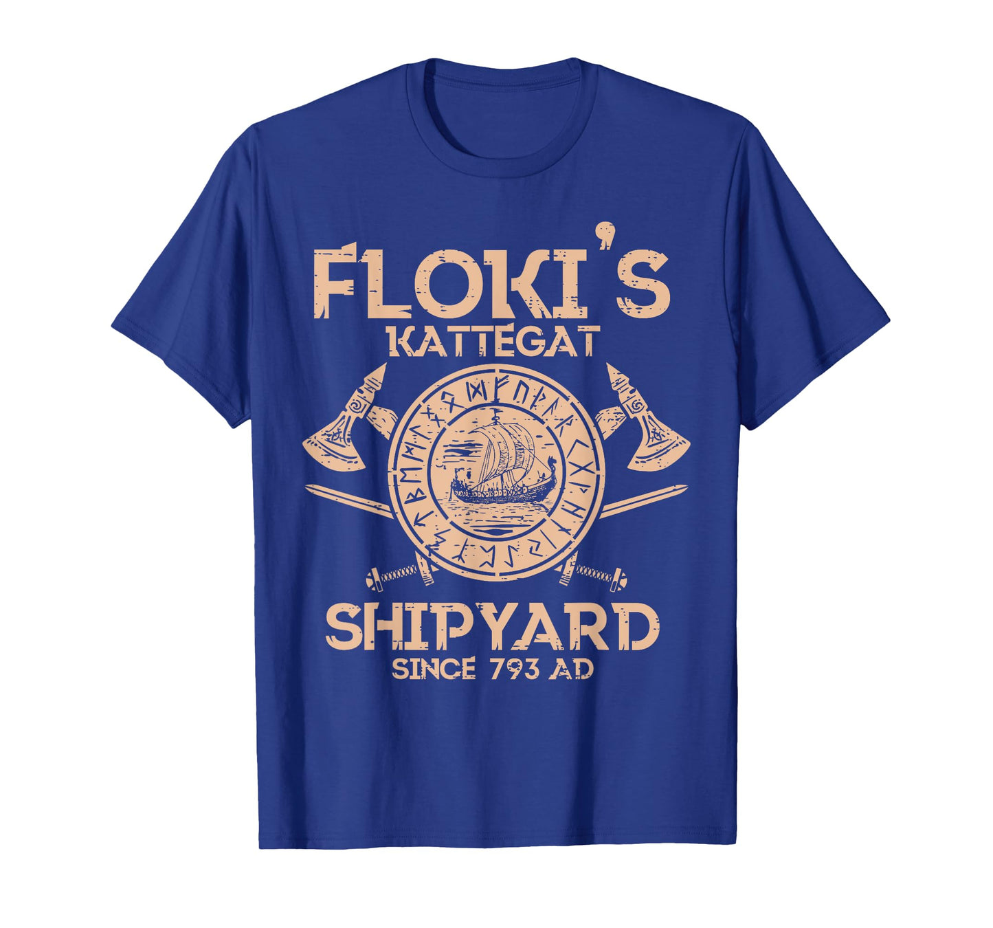Viking Flokis Kattegat Shipyard Norse Mythology Men Women T-Shirt