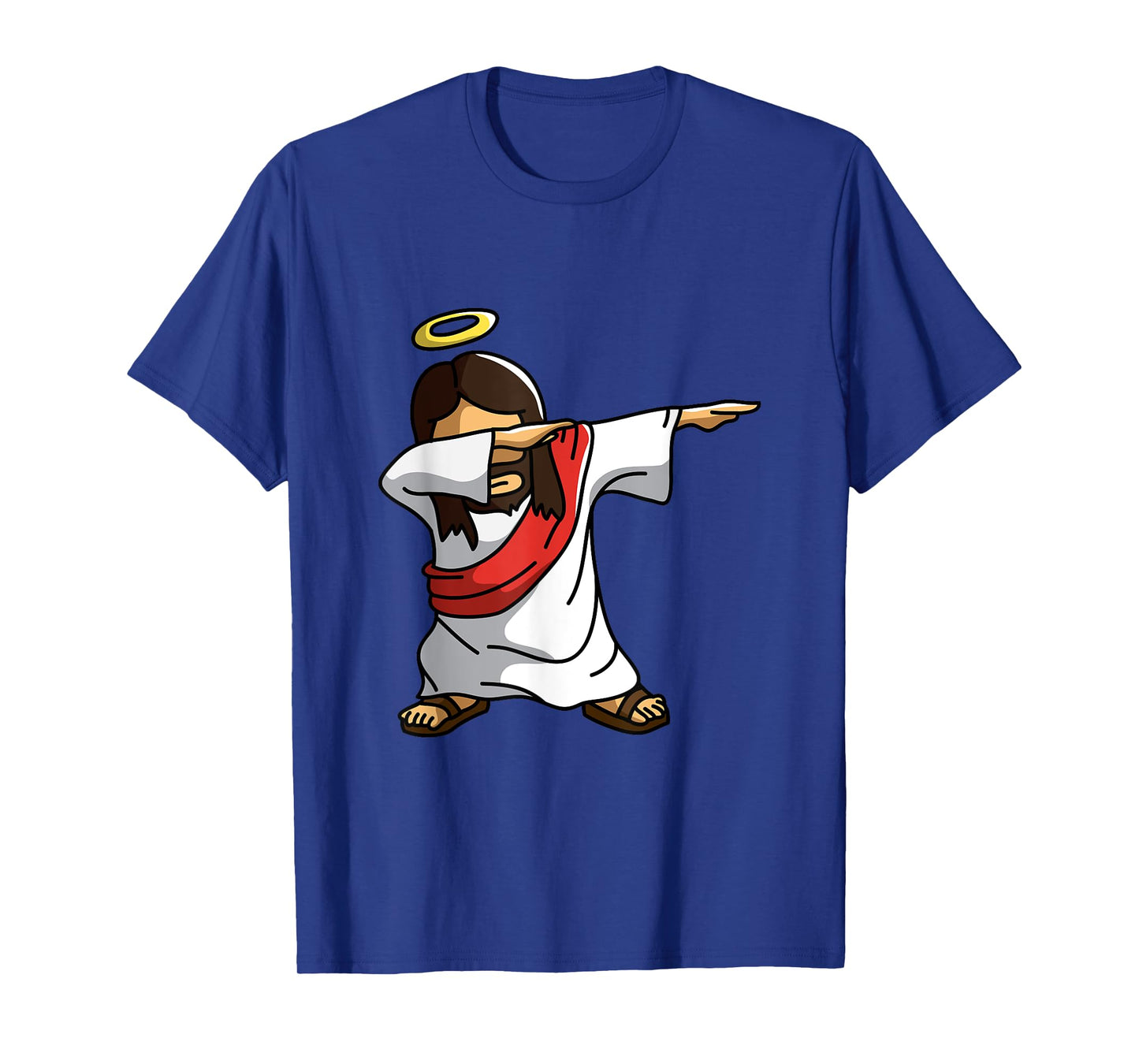 Dabbing Jesus T-Shirt Funny Dancing Christian Christmas Gift T-Shirt