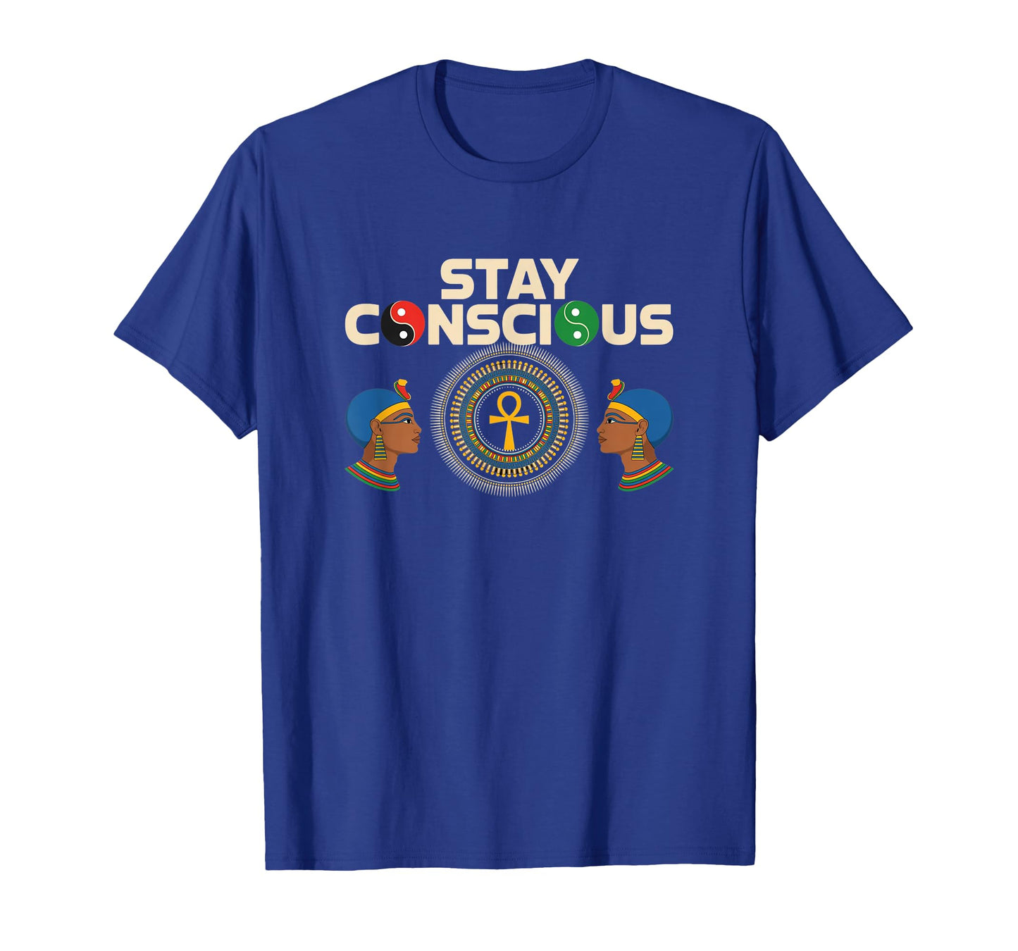 Stay Conscious - Afrocentric Clothing Black Pride T-Shirt