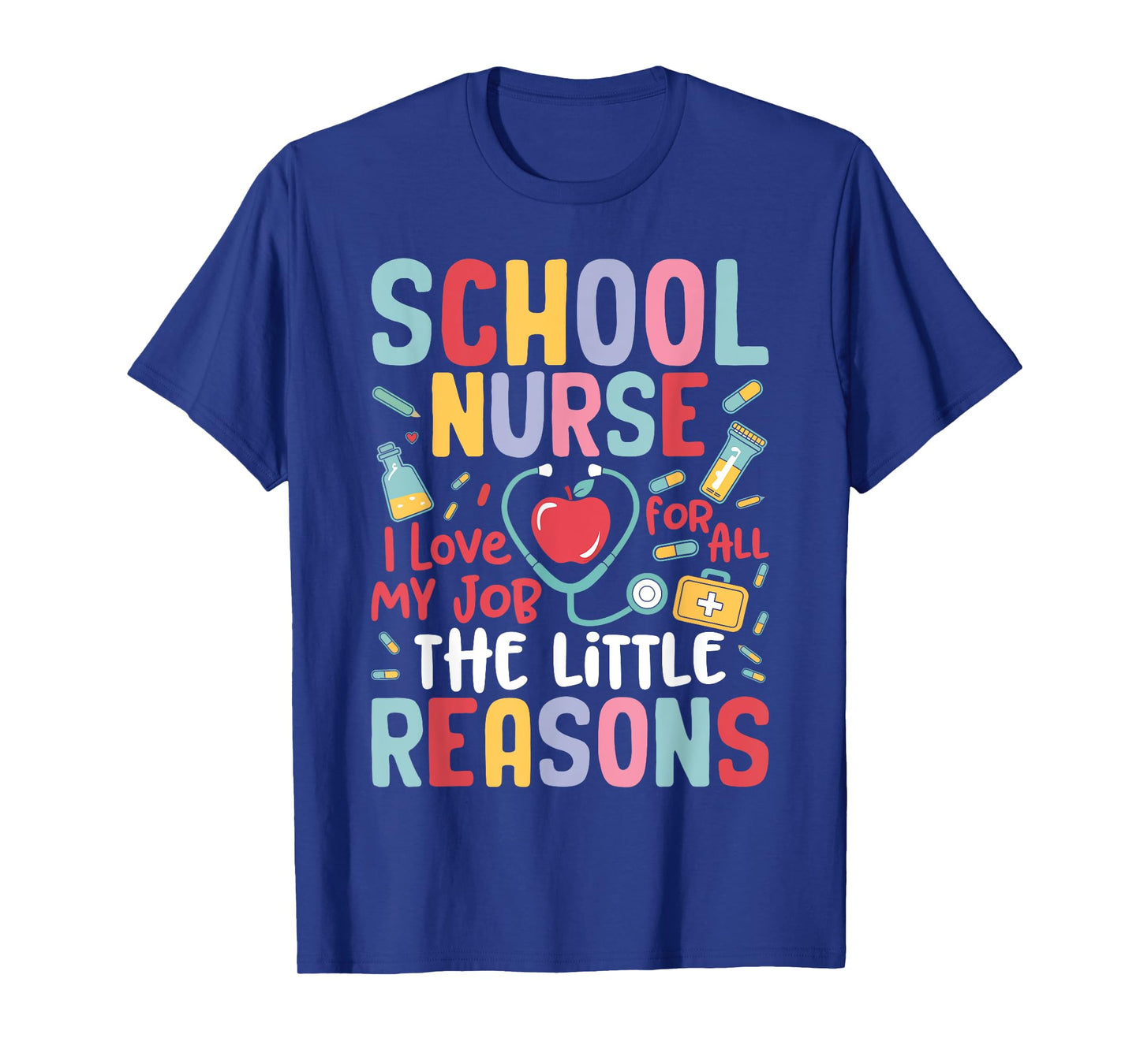School Nurse Appreciation Nursing Elementary School Nurse T-Shirt