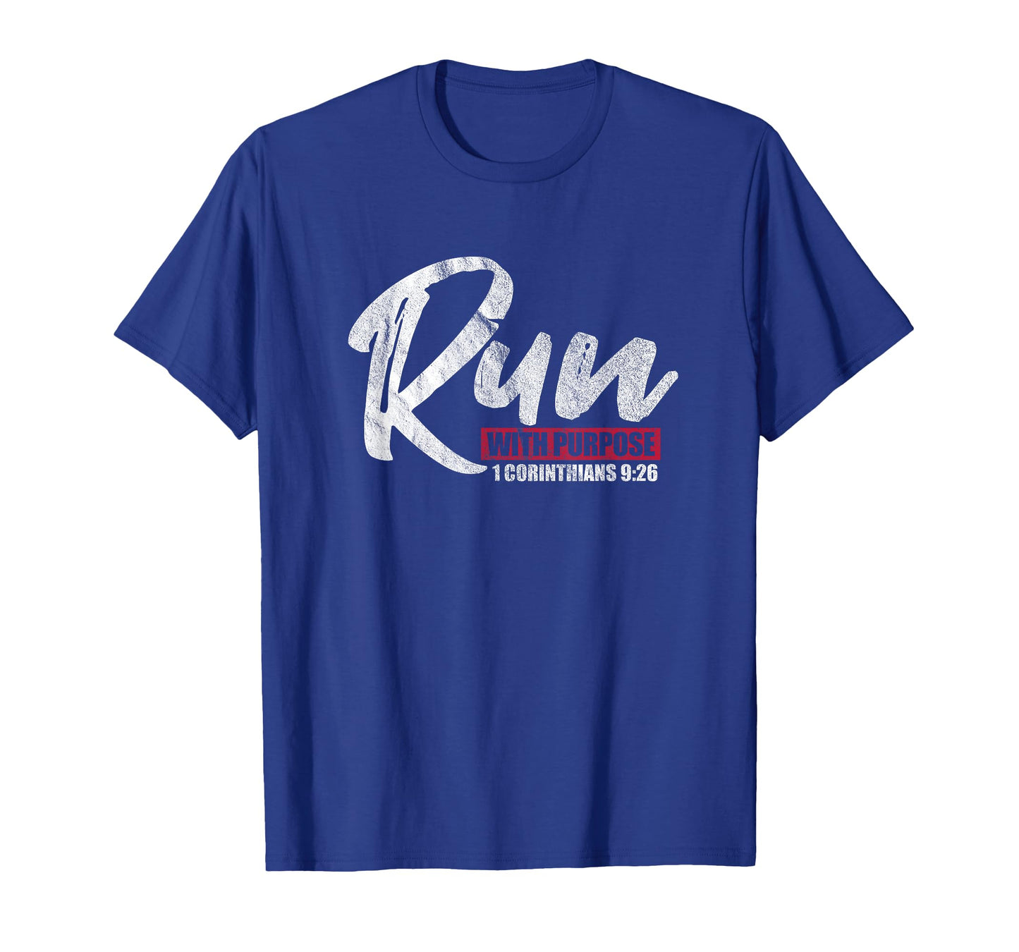 1 Corinthians 9:26 Christian Faith Running Runner T-Shirt