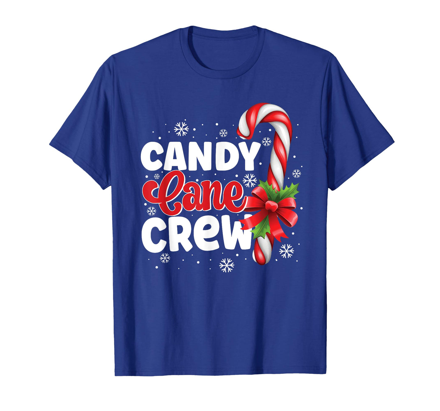 Candy Cane Crew Christmas Candy Love Pajamas T-Shirt