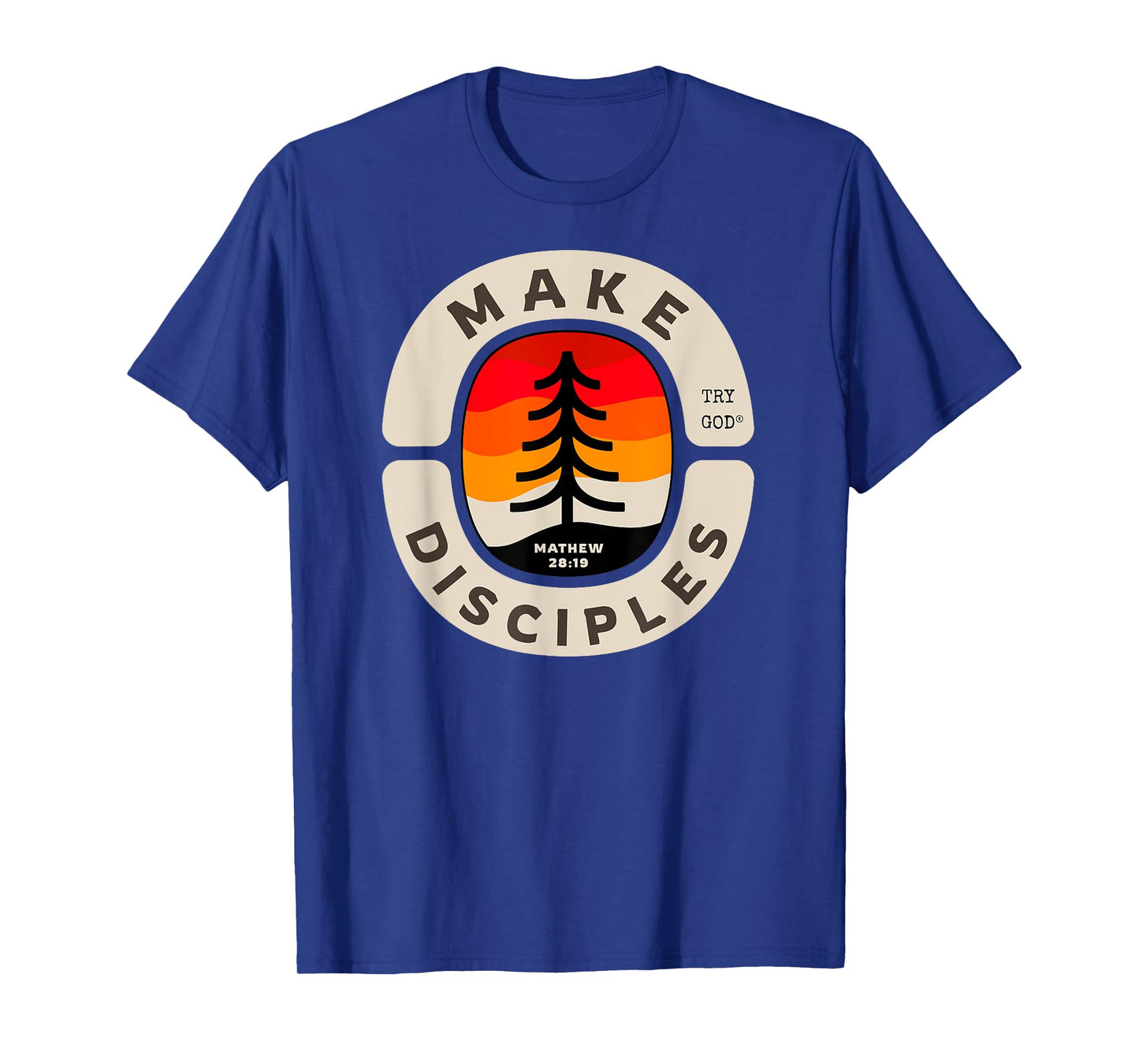 Make Disciples Christian Bible Verse Matthew 28:18-20 T-Shirt