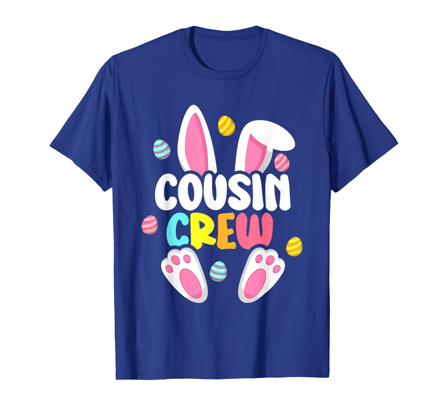 Cousin Crew Family Matching Bunny Easter Day Egg Hunt Group T-Shirt
