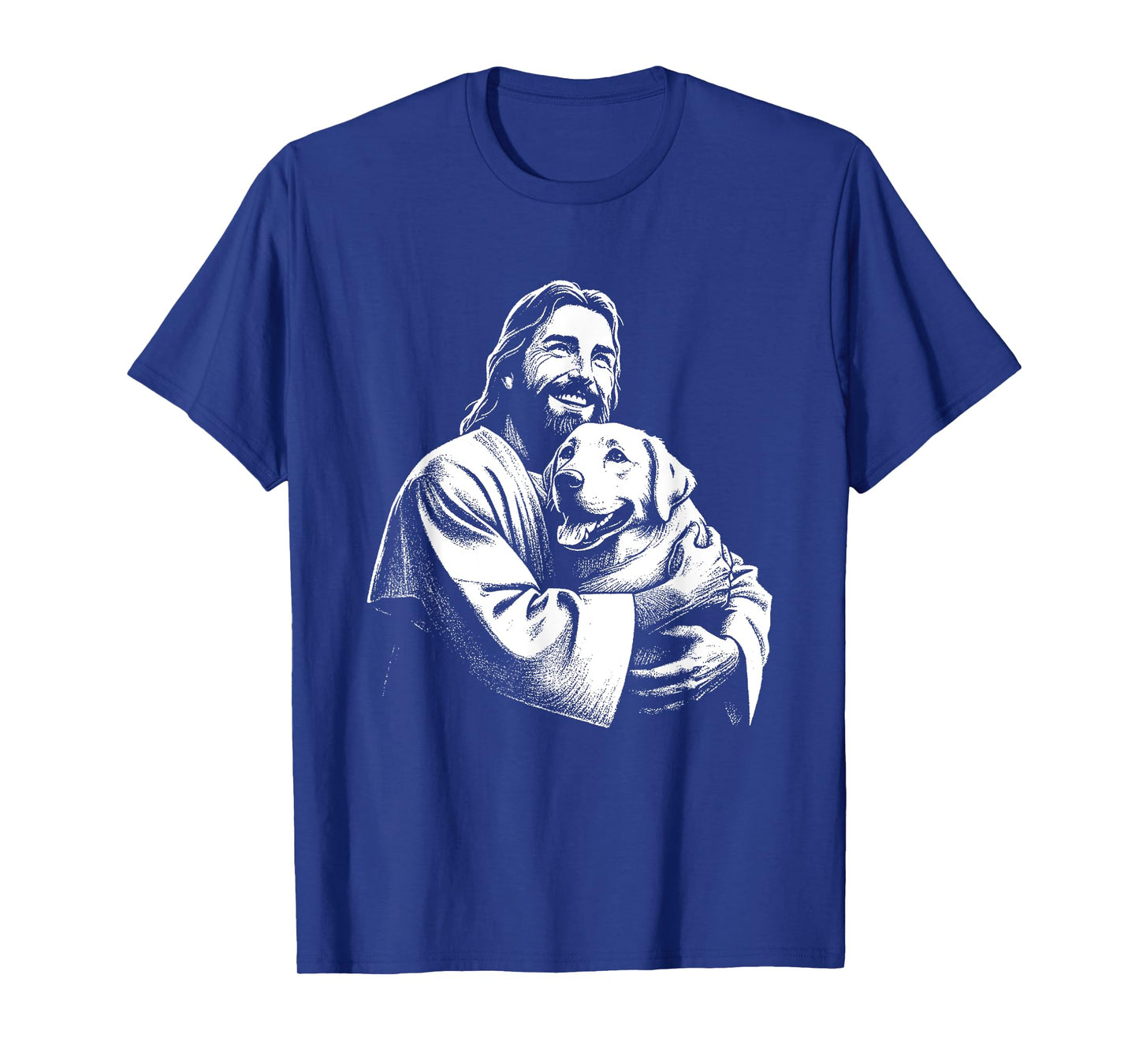 Jesus Labrador Dog - Funny Christian Religious Dog Lover Men Women Kids T-Shirt