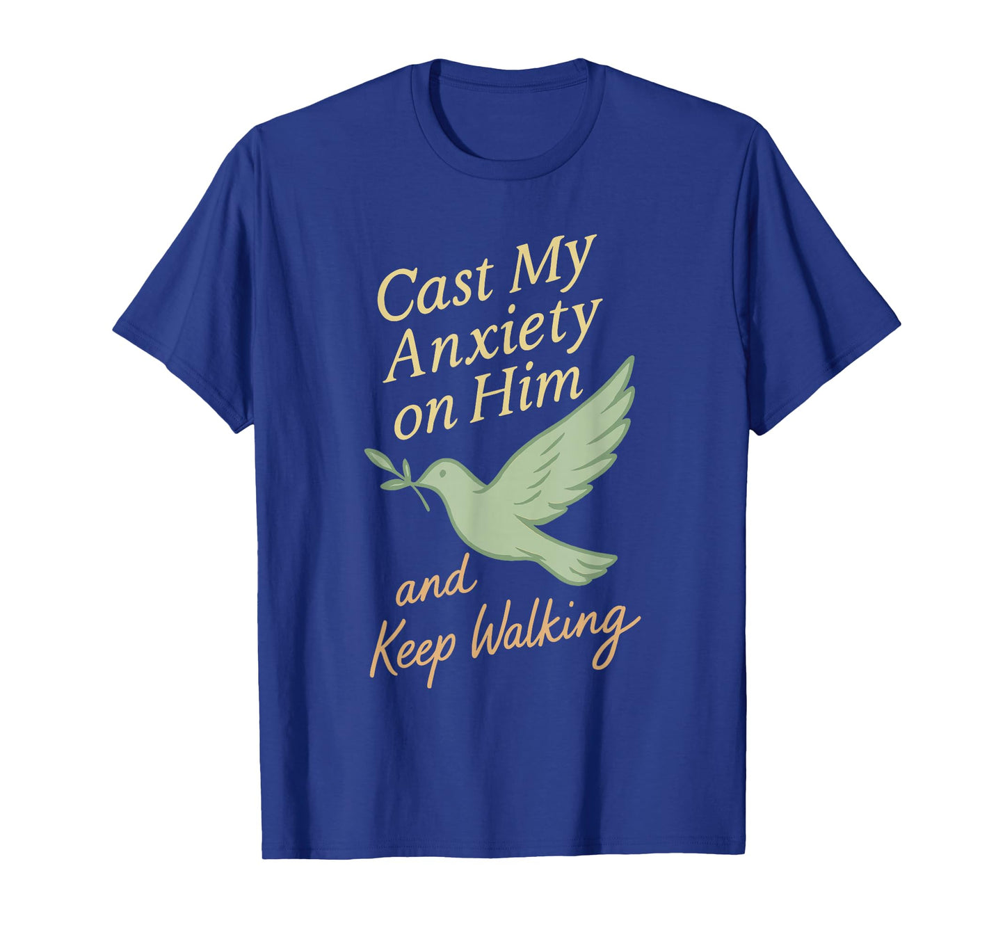 Christian Wife Anxiety Faith Mental Health Grace Jesus T-Shirt