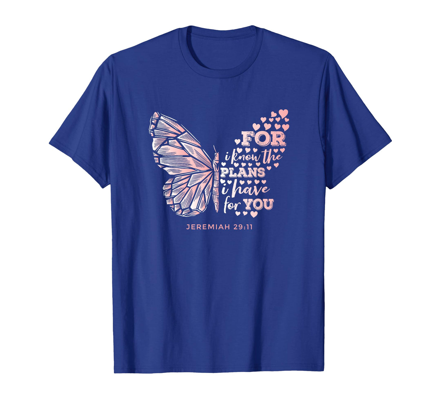 Jeremiah 29:11 Scripture Gift Faithful Christian Believer T-Shirt