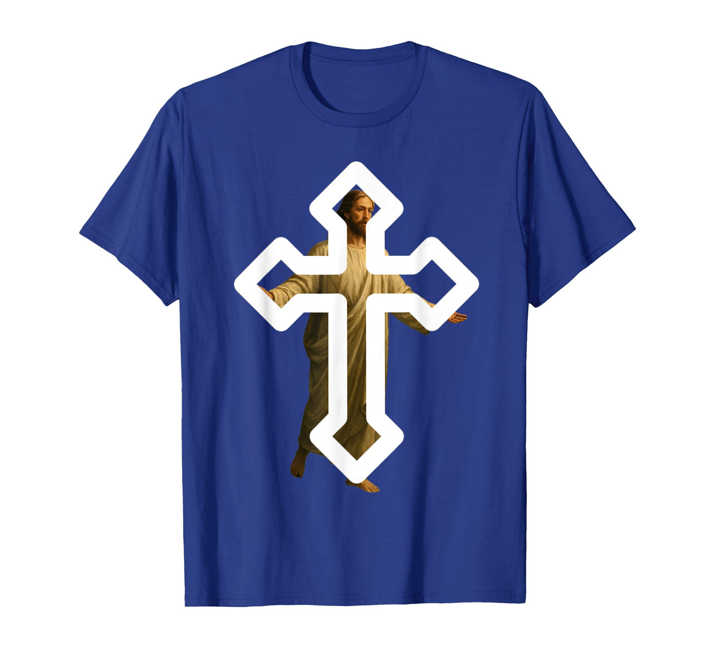 Jesus Cross Symbol | Christian Faith Spiritual Art T-Shirt
