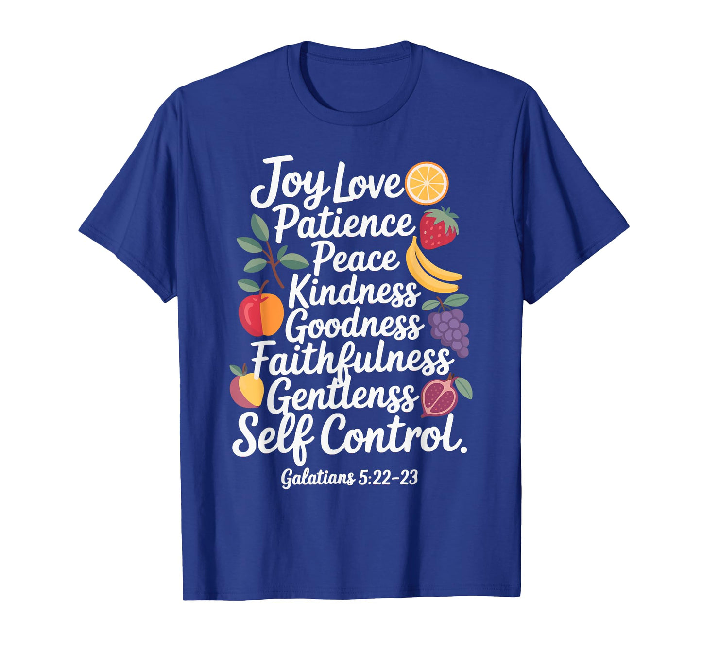 Awesome Galatians Fruit Of The Spirit Religious Verses T-Shirt