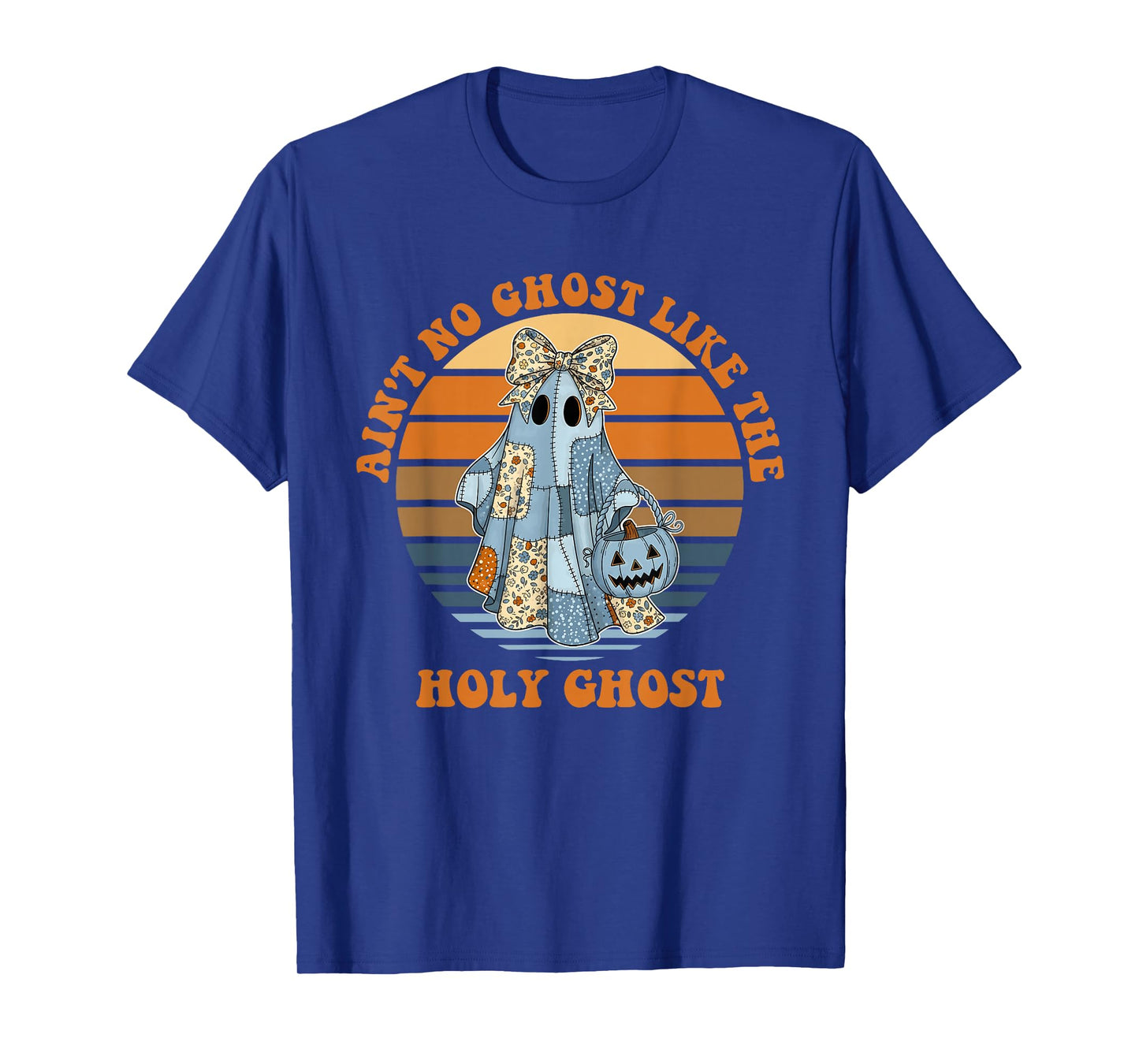 Ain't No Ghost Like The Holy Ghost Jeans Denim Halloween T-Shirt