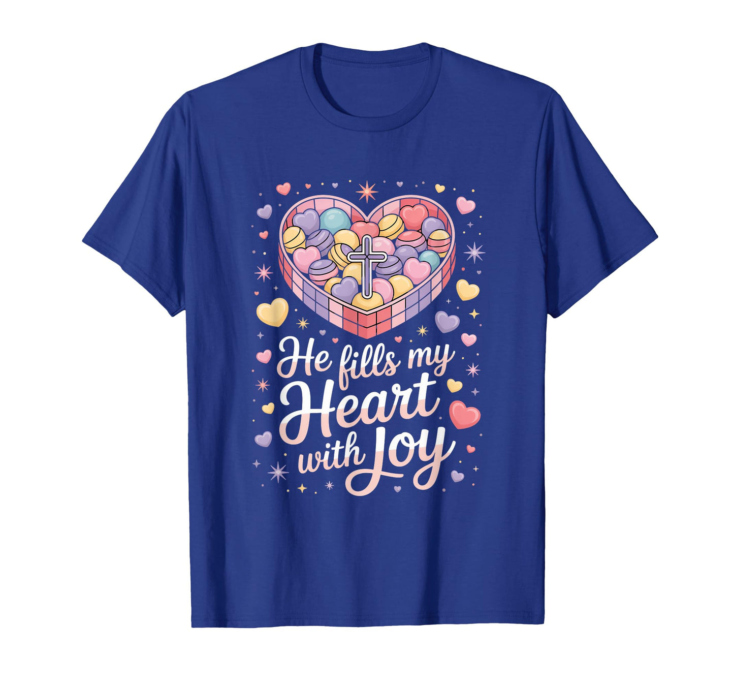 Christian He Fills My Heart with Joy T-Shirt