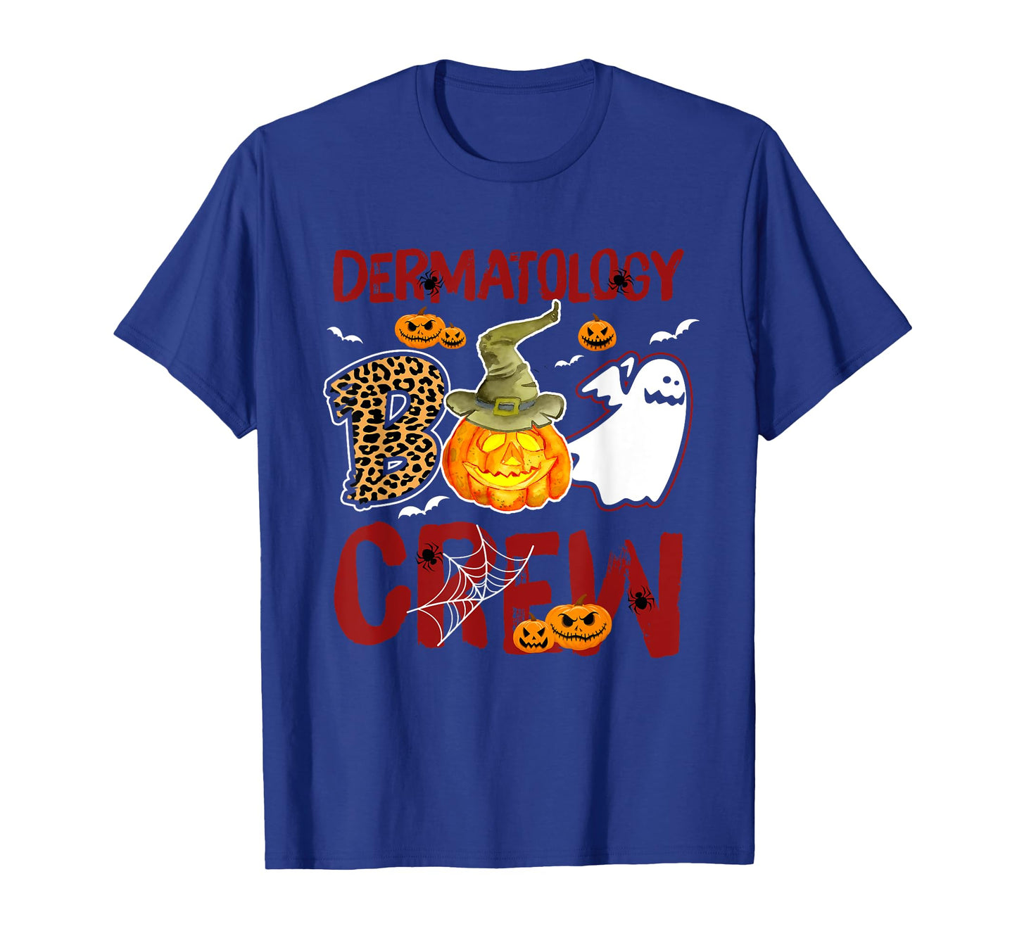 Dermatology Boo Crew Halloween Derm Nurse Match T-Shirt