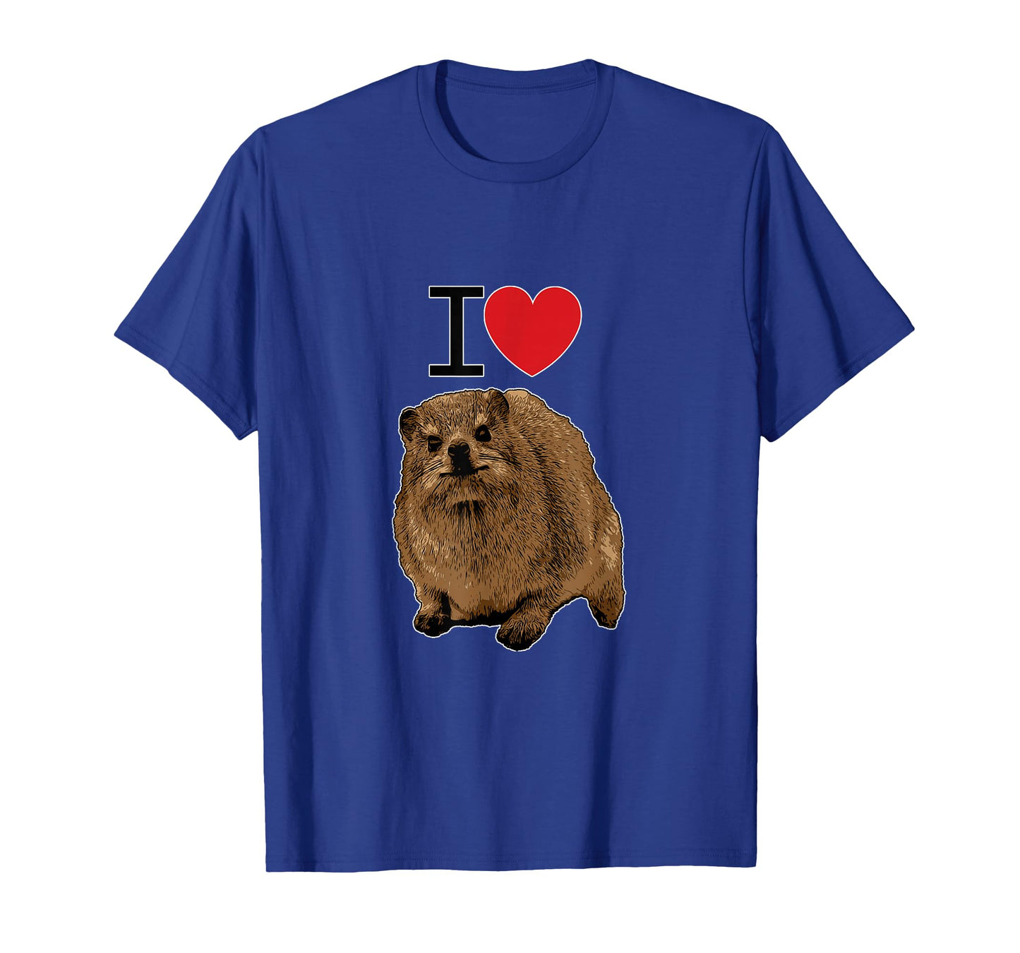 I love Rock Hyraxes | I love Daisies | I love Rabbits T-Shirt