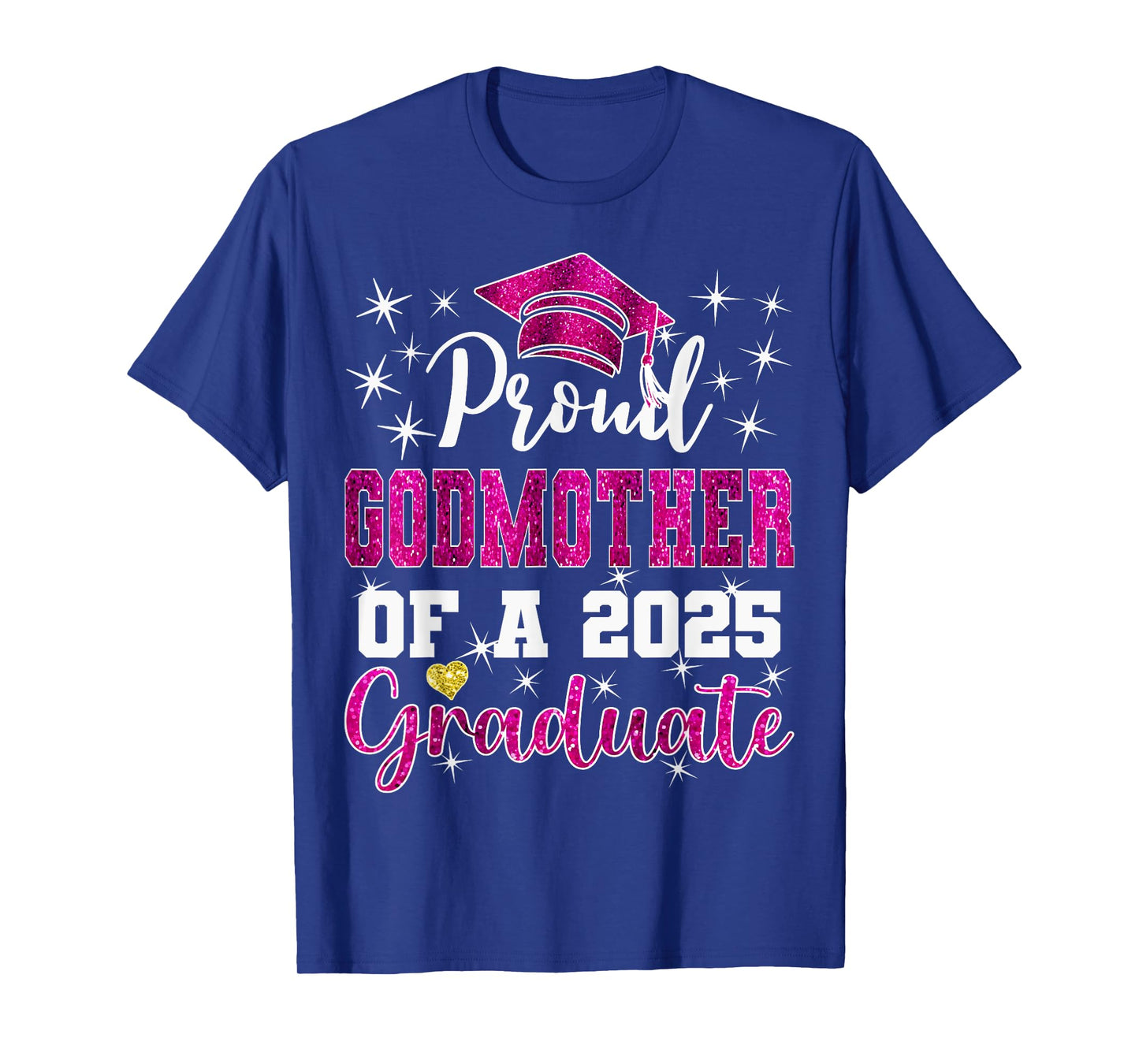 Super Proud Godmother of 2026 Pinkuate Pinkuation Family T-Shirt