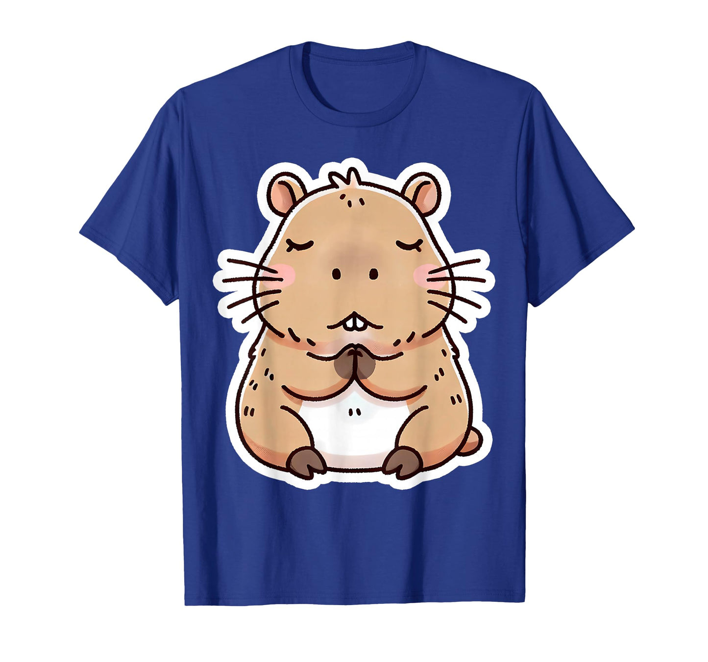 Capybara Christian Prayer Pray Praying Jesus Christ Kids God T-Shirt